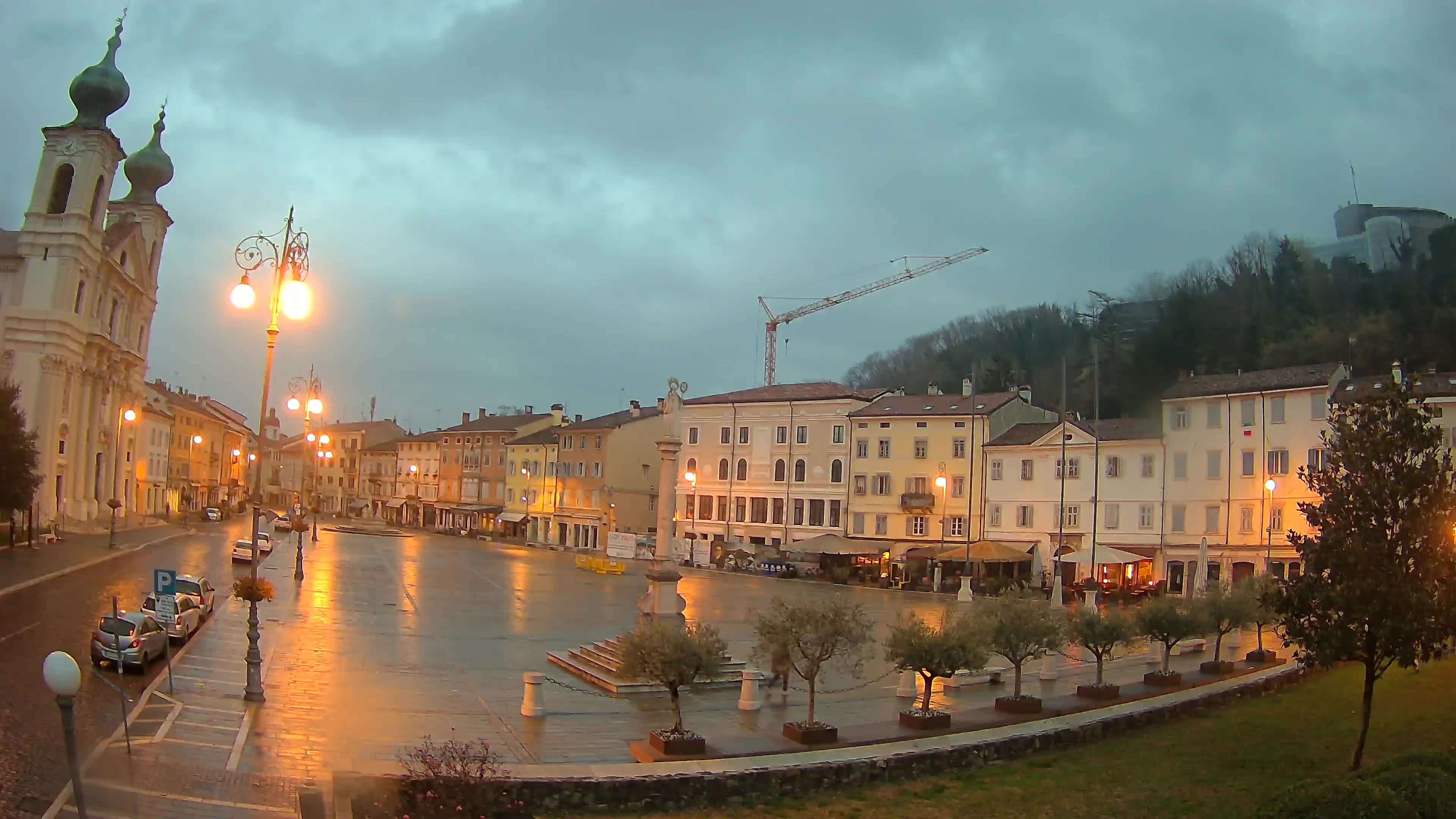 Gorizia – Plaza Vittoria – Catedral de San Pedro. Ignacio