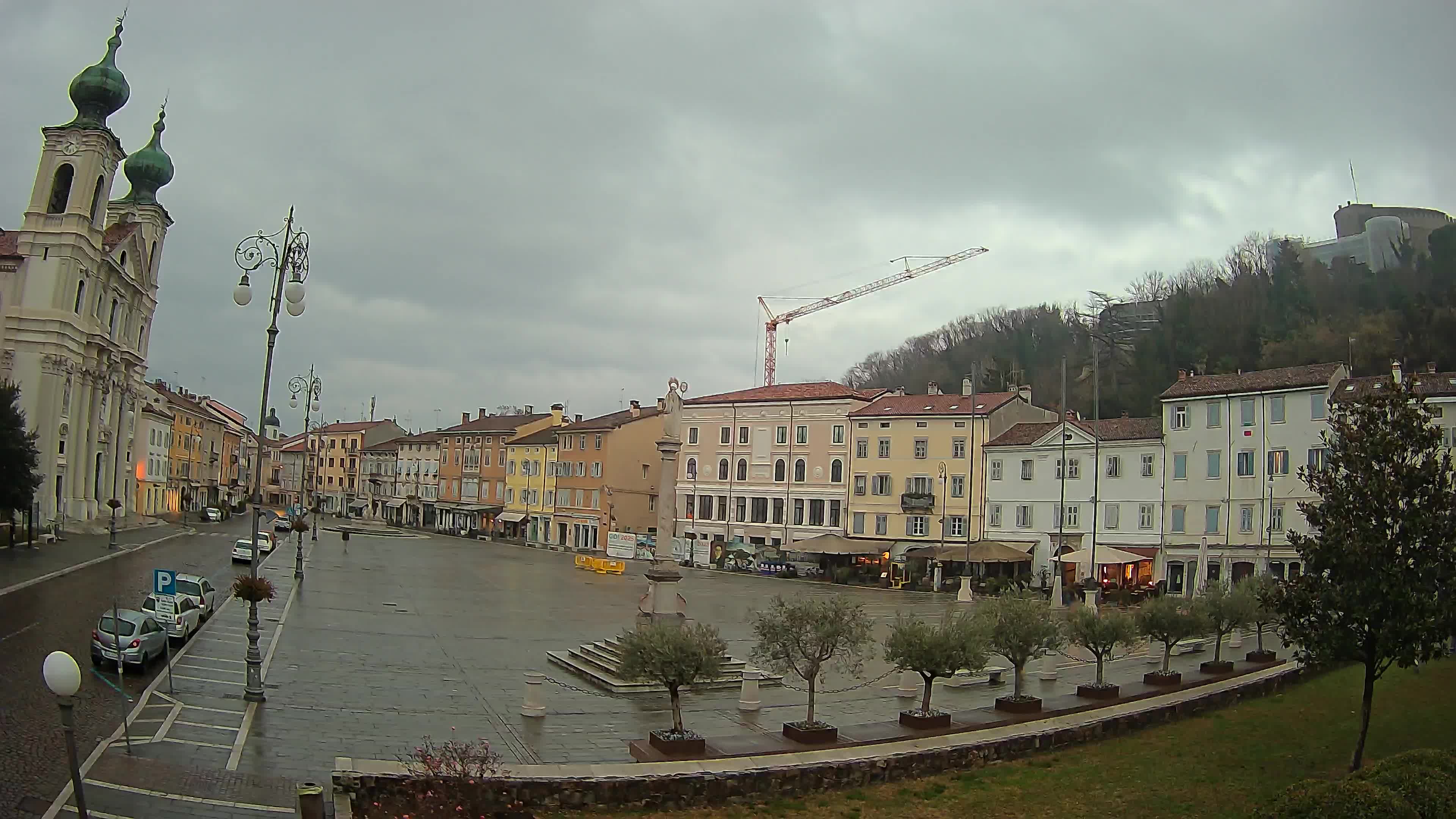 Webcam Gorizia Vittoria square – Cathedral of st. Ignazio