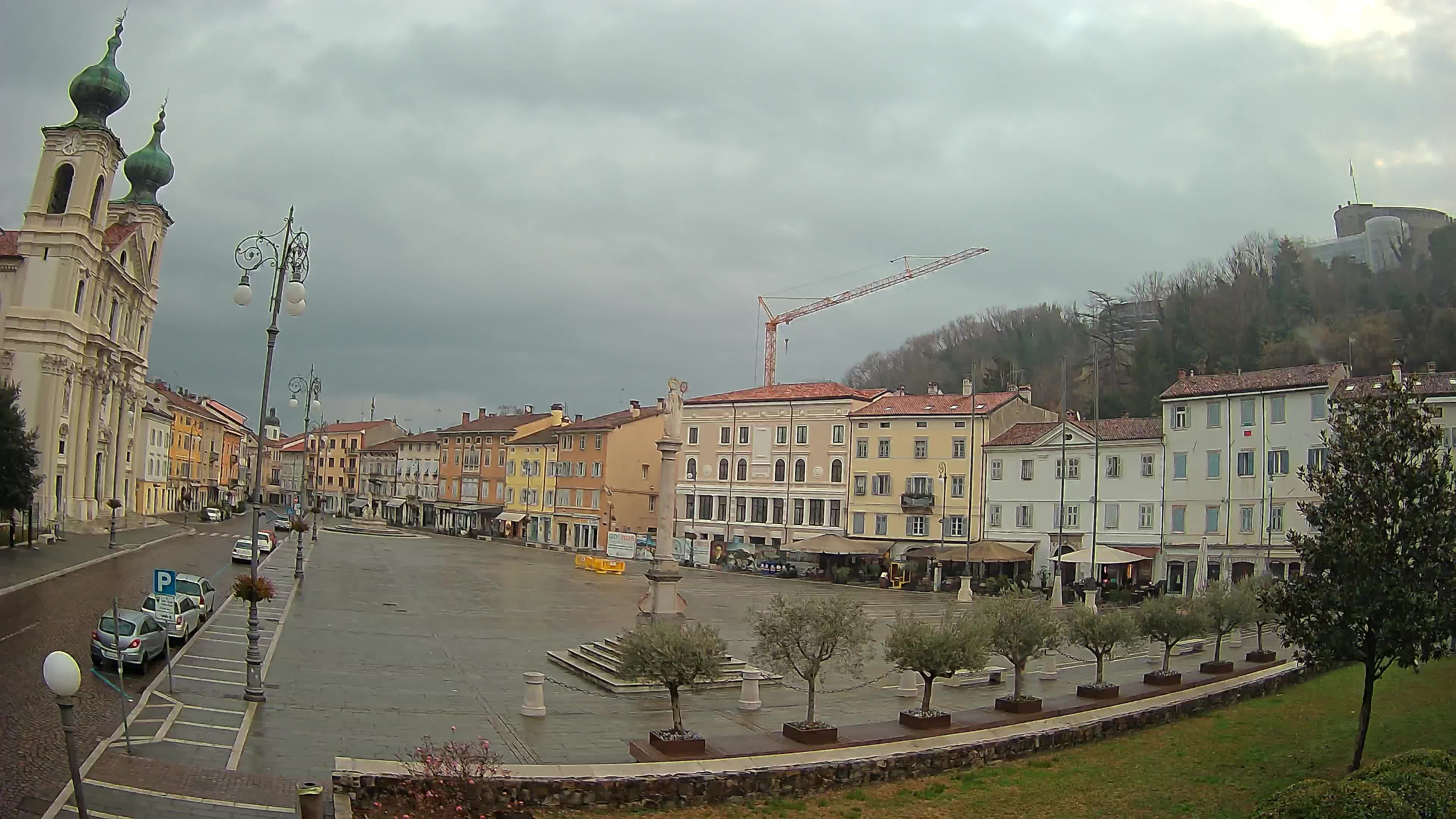 Webcam Gorizia Vittoria square – Cathedral of st. Ignazio