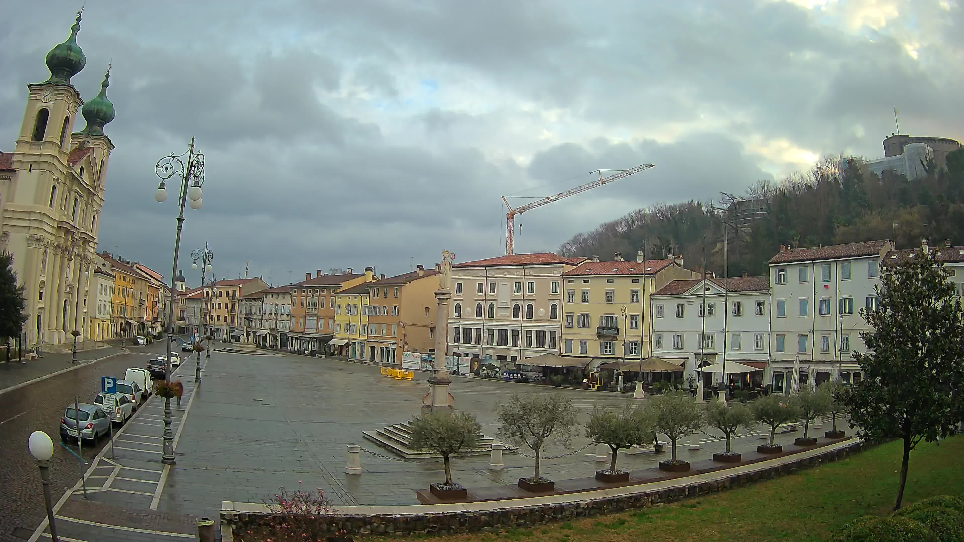 Webcam Gorizia Vittoria square – Cathedral of st. Ignazio