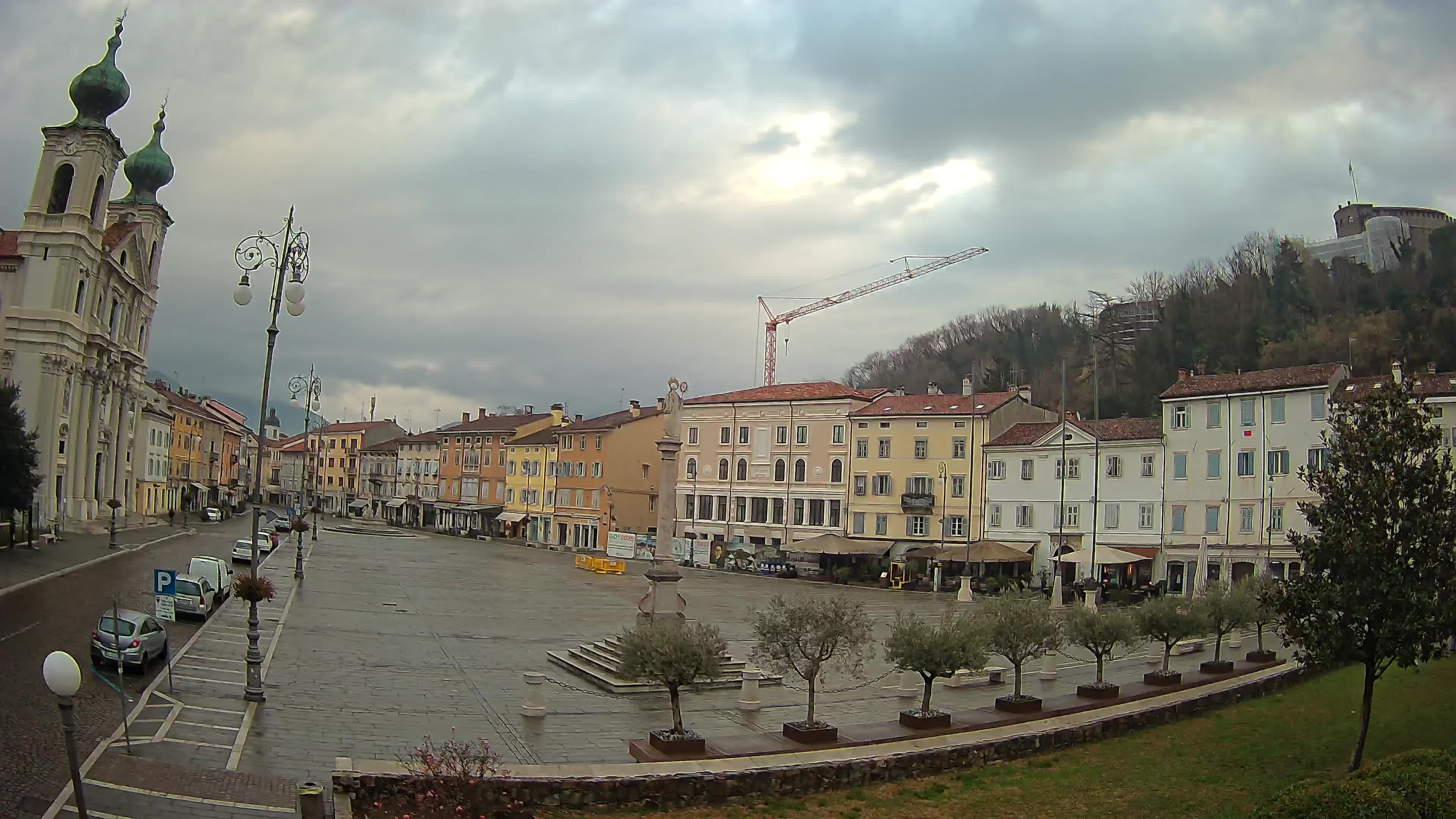 Webcam Gorizia Vittoria square – Cathedral of st. Ignazio