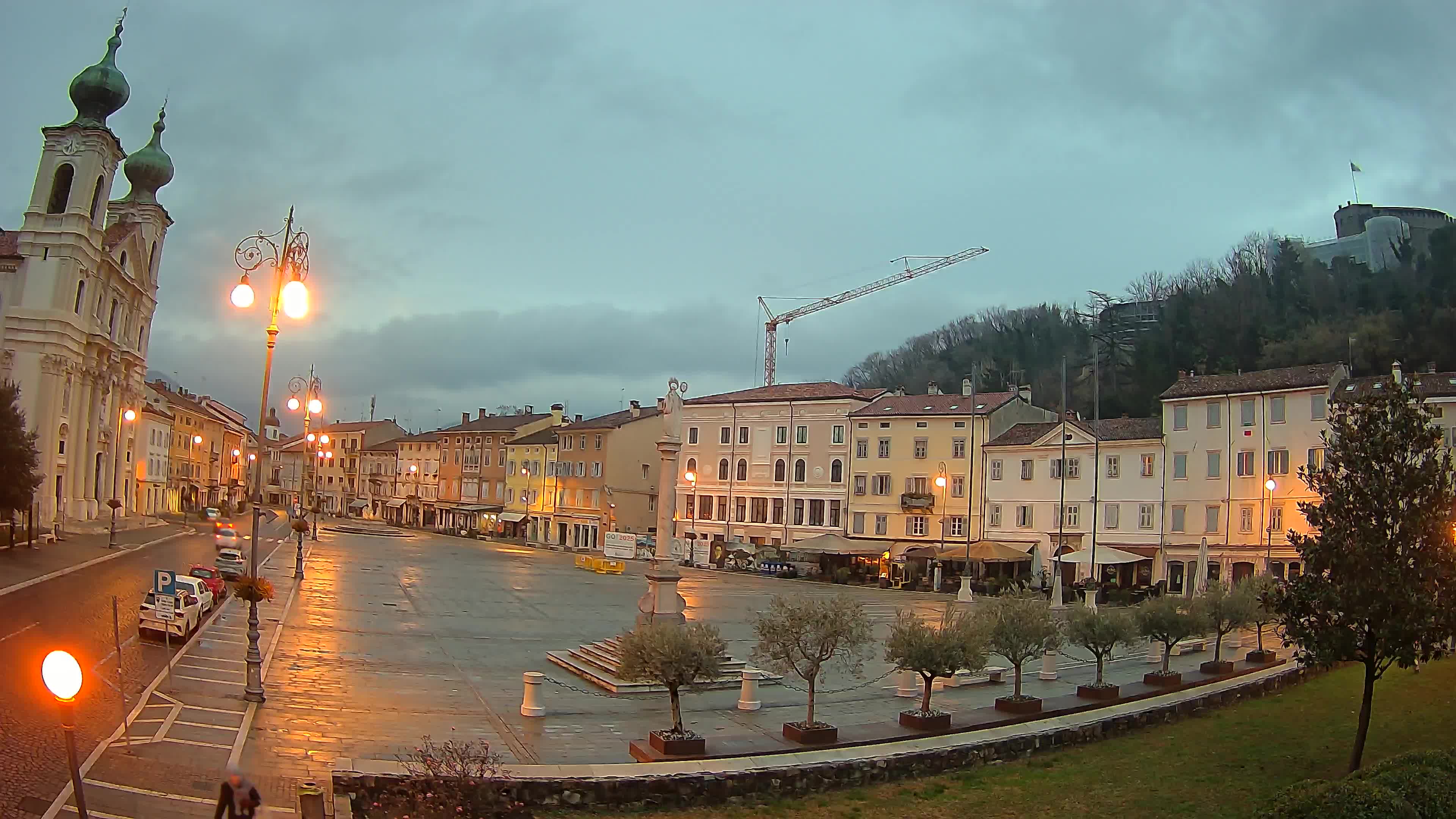 Gorizia – Plaza Vittoria – Catedral de San Pedro. Ignacio