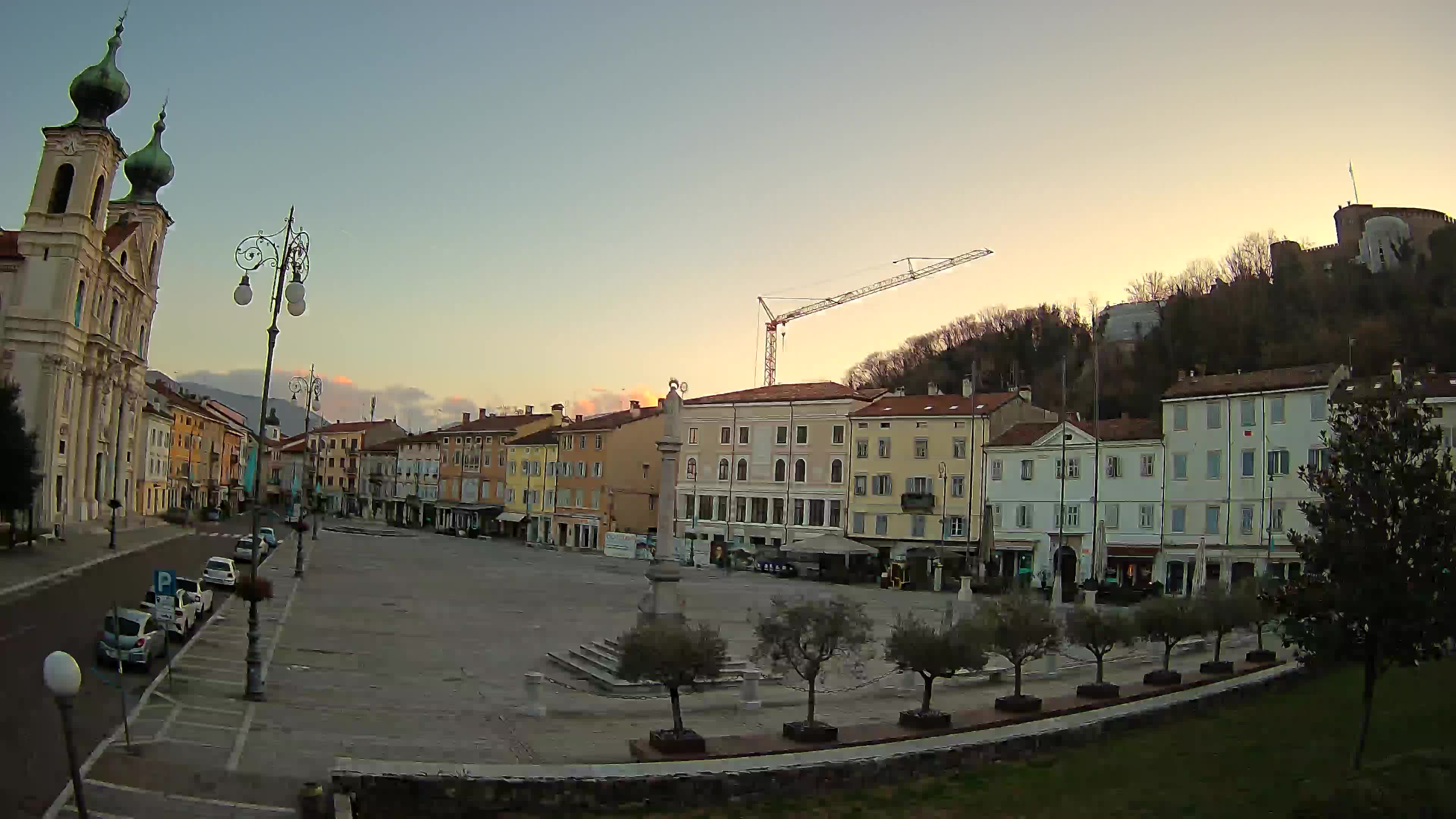 Gorizia – Place Vittoria – Cathédrale st. Ignazio