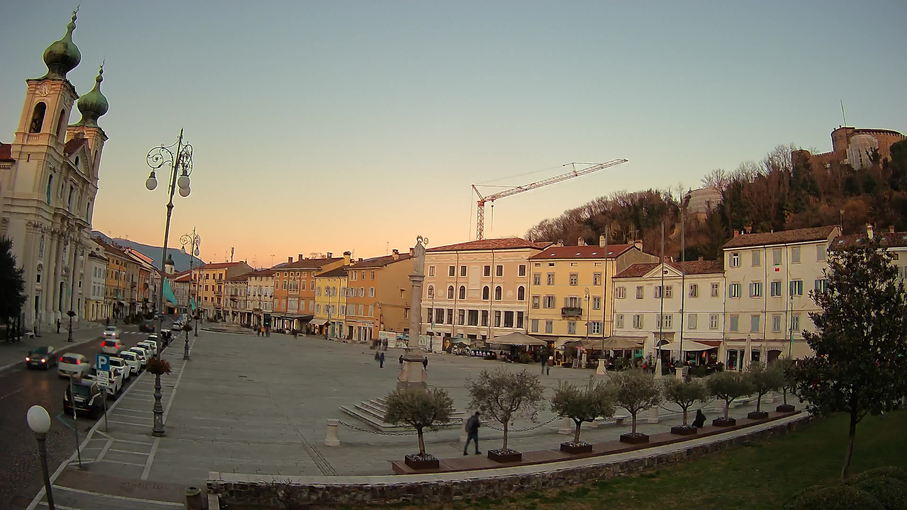 Gorizia – Place Vittoria – Cathédrale st. Ignazio