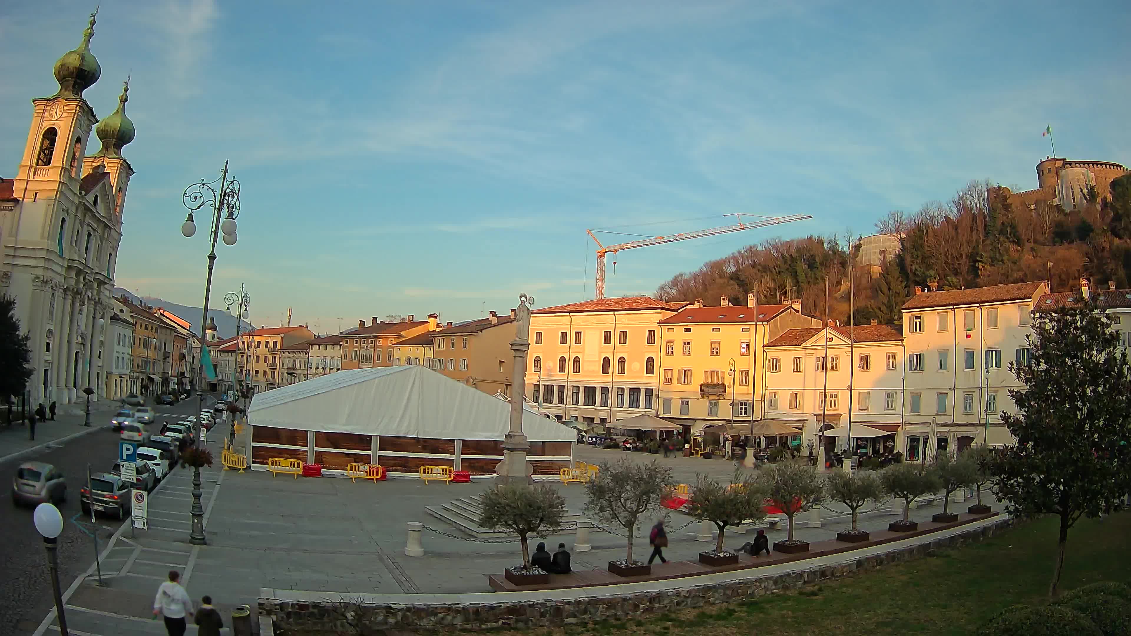 Gorizia – Place Vittoria – Cathédrale st. Ignazio