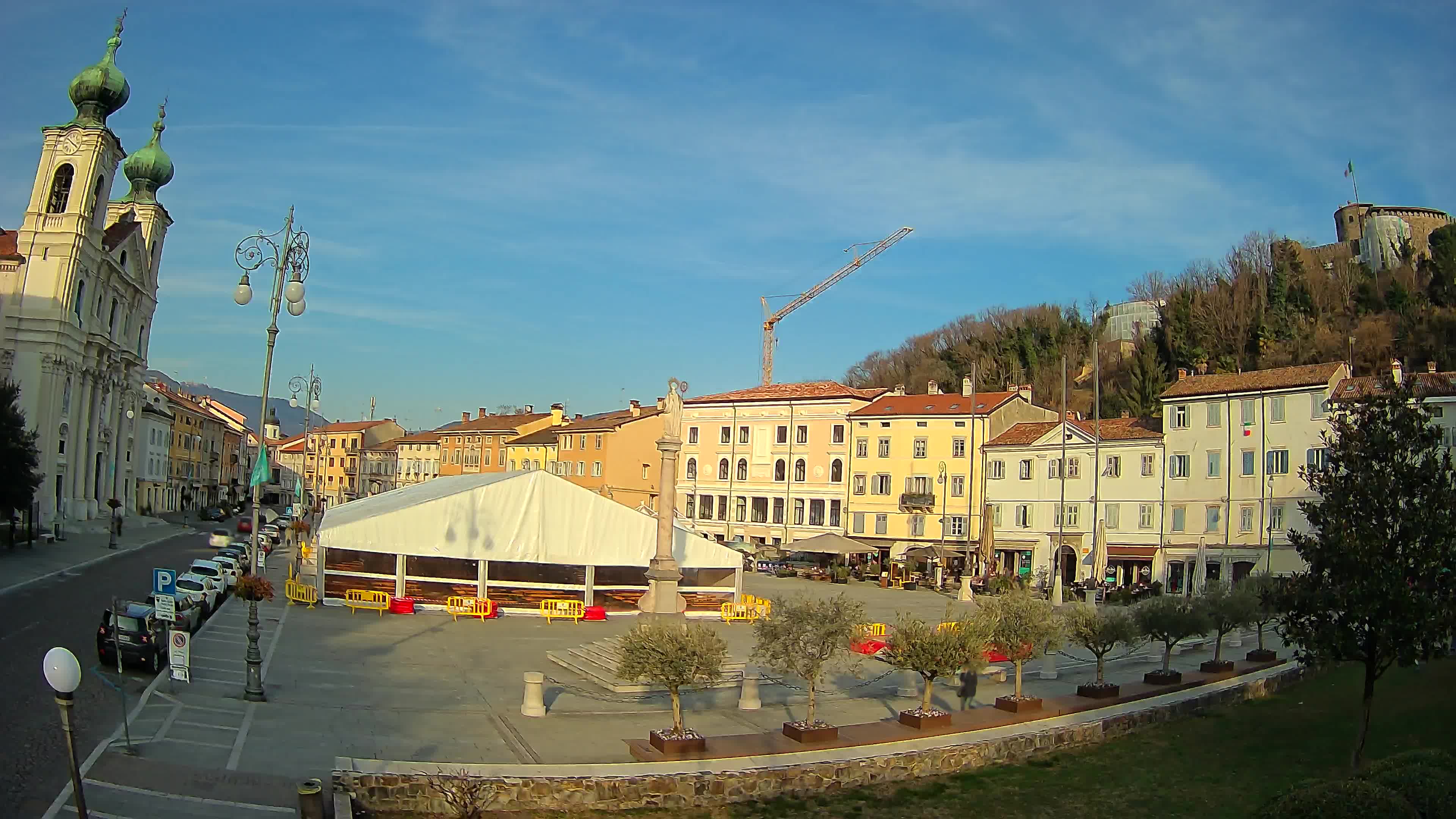 Gorizia – Place Vittoria – Cathédrale st. Ignazio