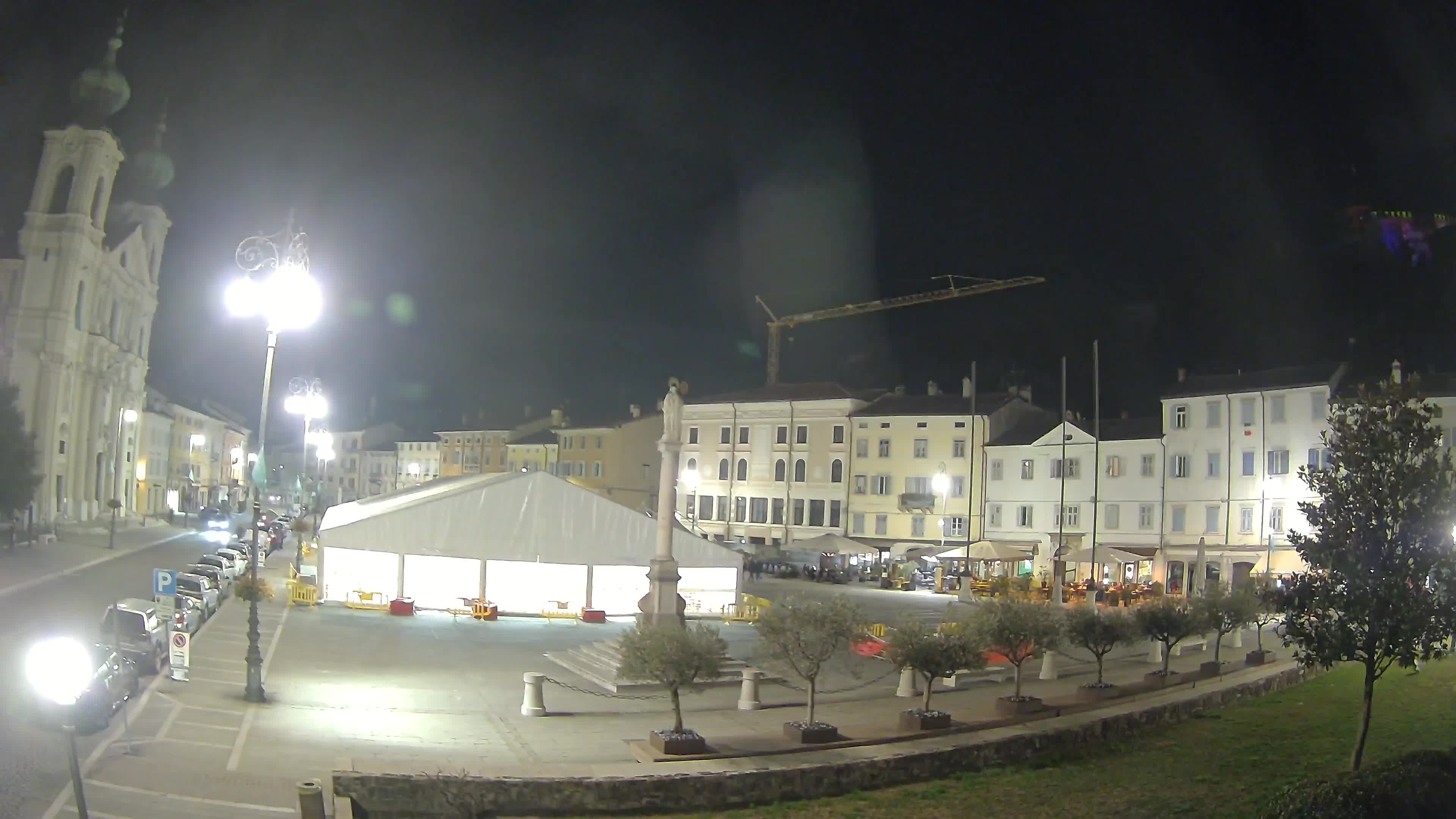 Webcam Gorizia Vittoria square – Cathedral of st. Ignazio