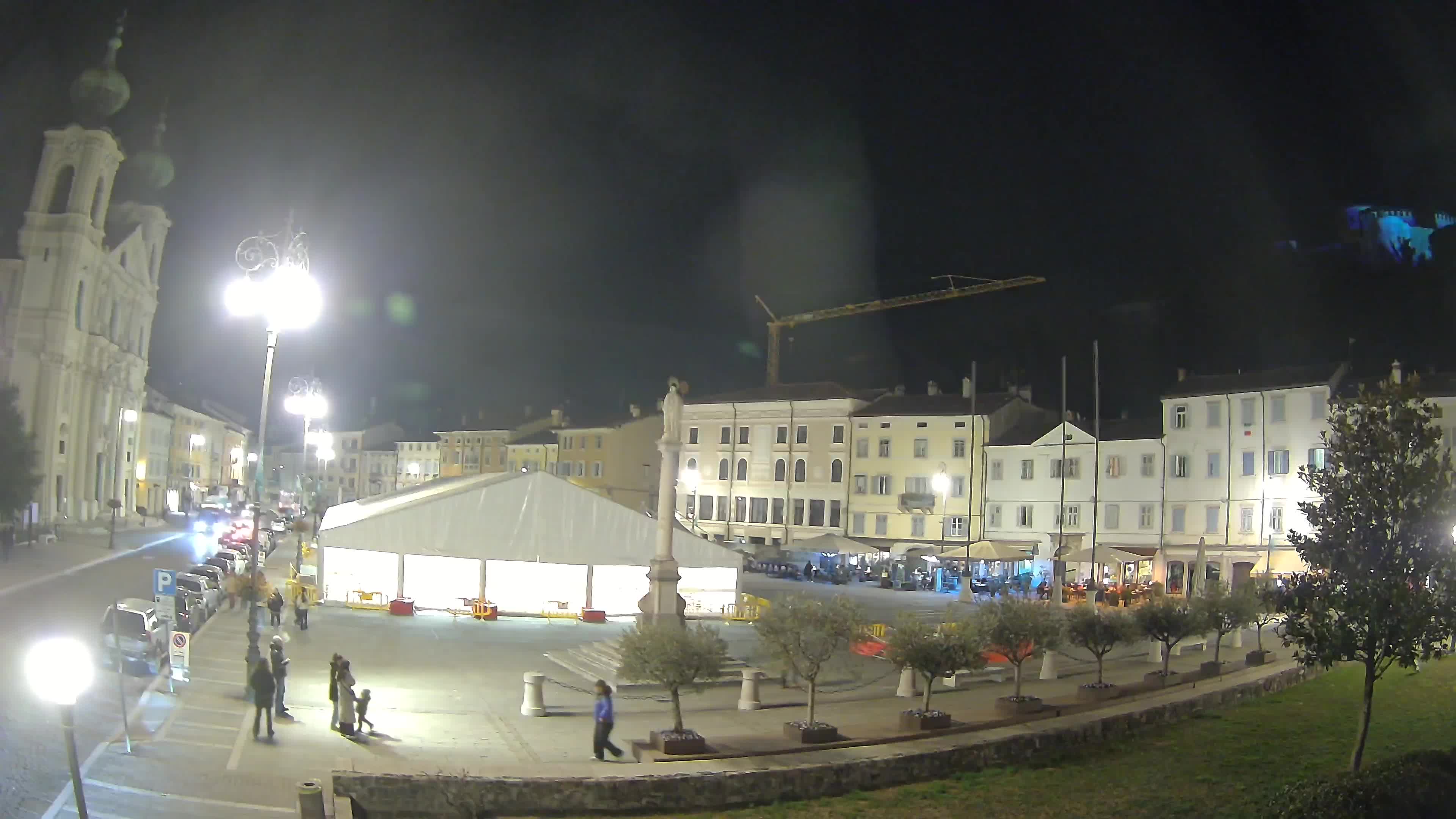 Webcam Gorizia Vittoria square – Cathedral of st. Ignazio