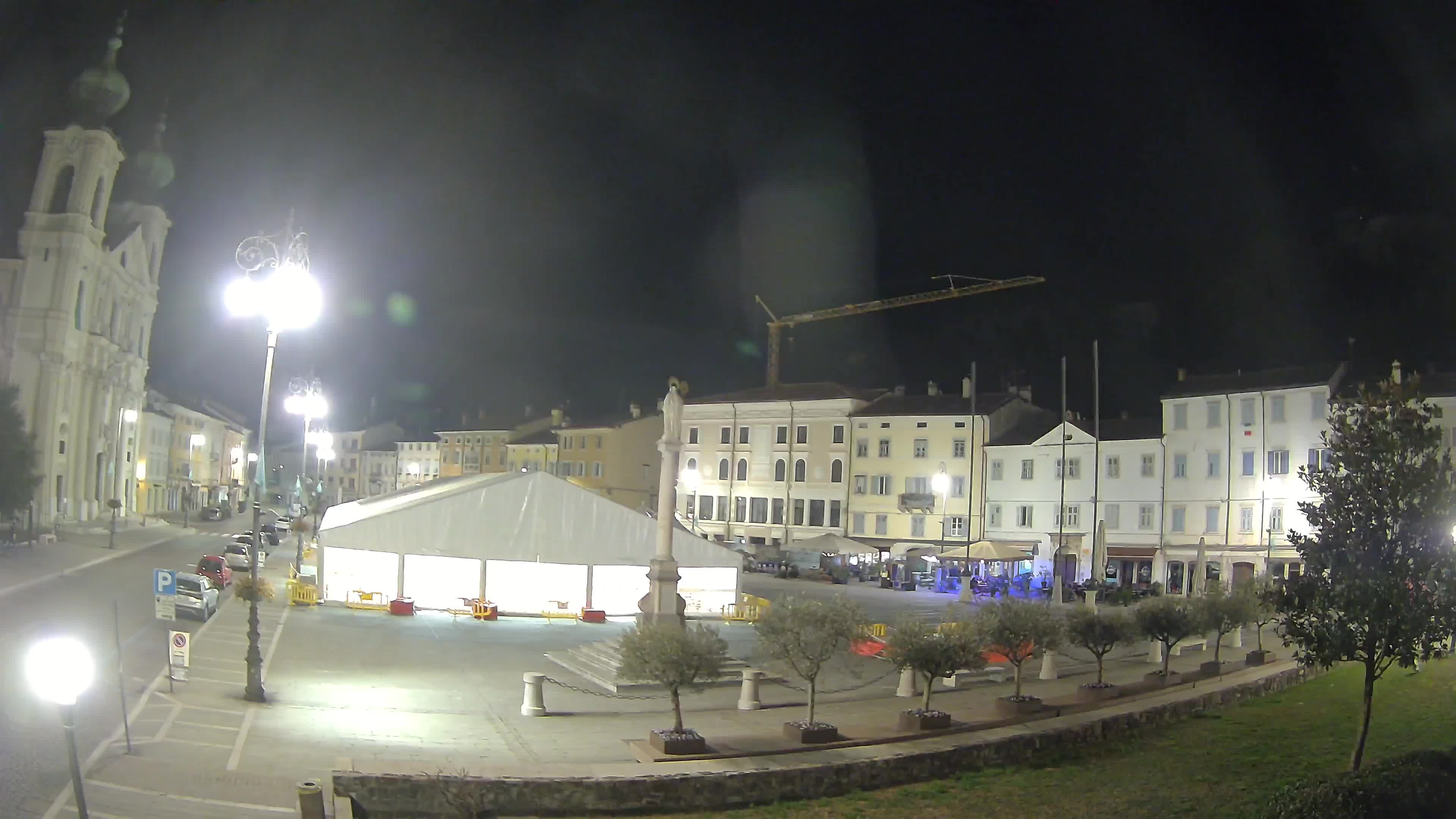 Webcam Gorizia Vittoria square – Cathedral of st. Ignazio