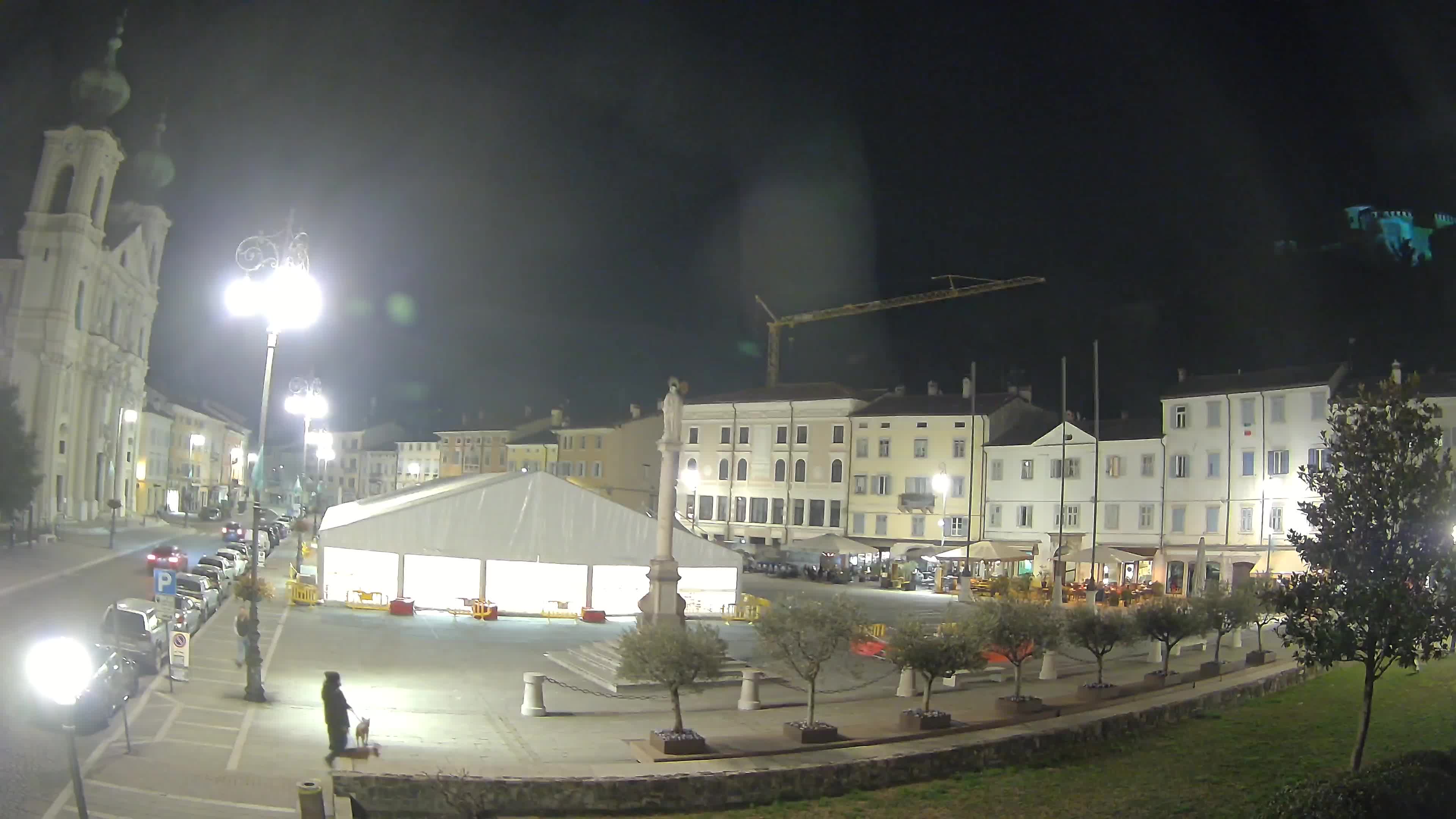 Webcam Gorizia Piazza della Vittoria e Duomo di S. Ignazio