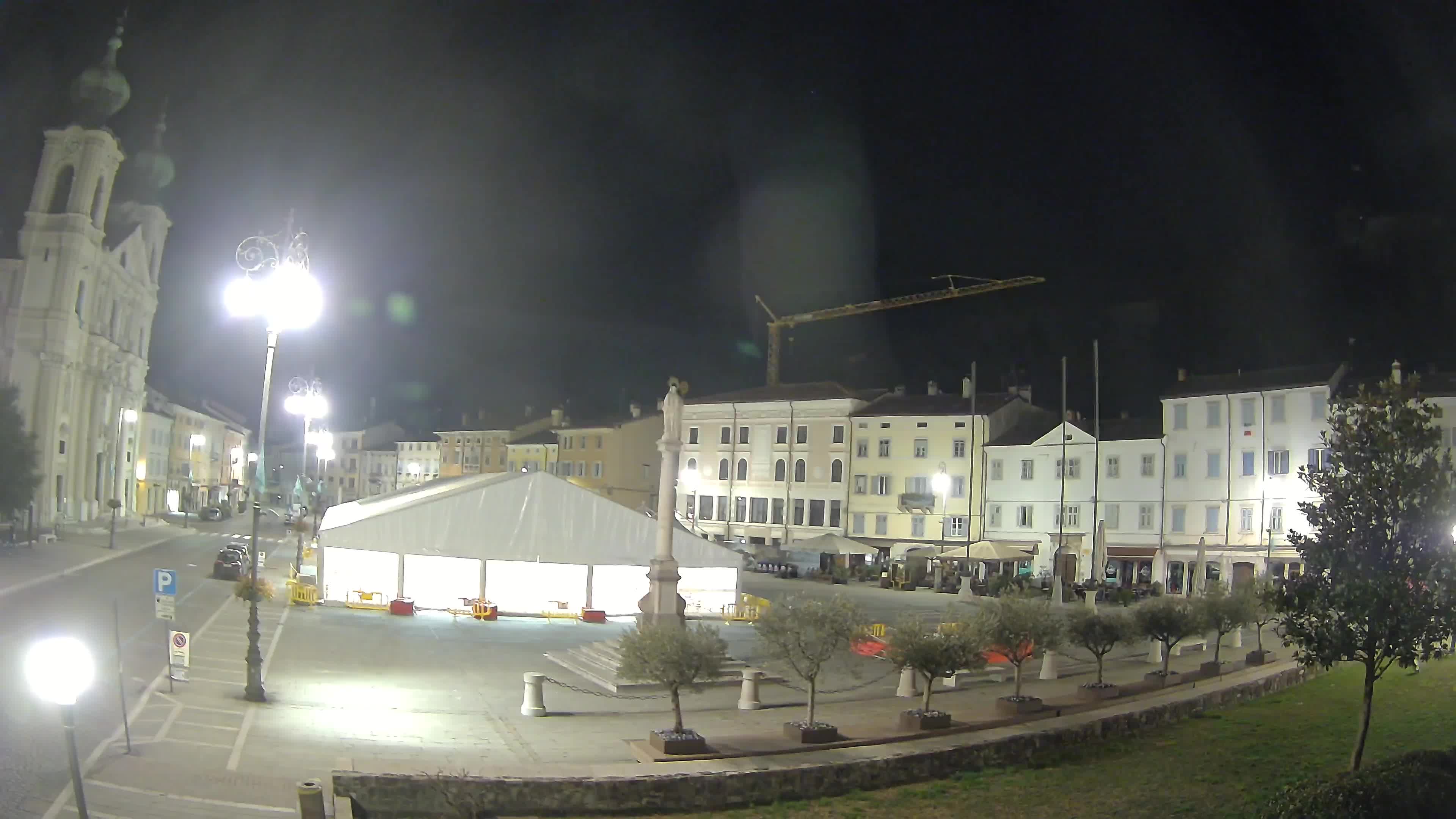 Webcam Gorizia Vittoria square – Cathedral of st. Ignazio