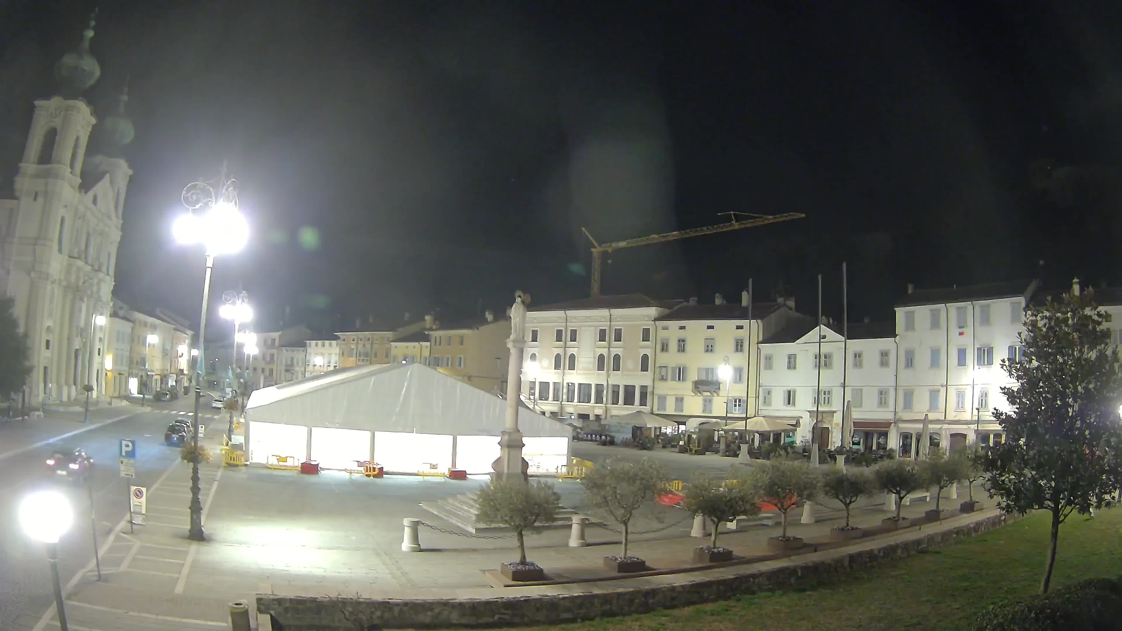 Webcam Gorizia Vittoria square – Cathedral of st. Ignazio