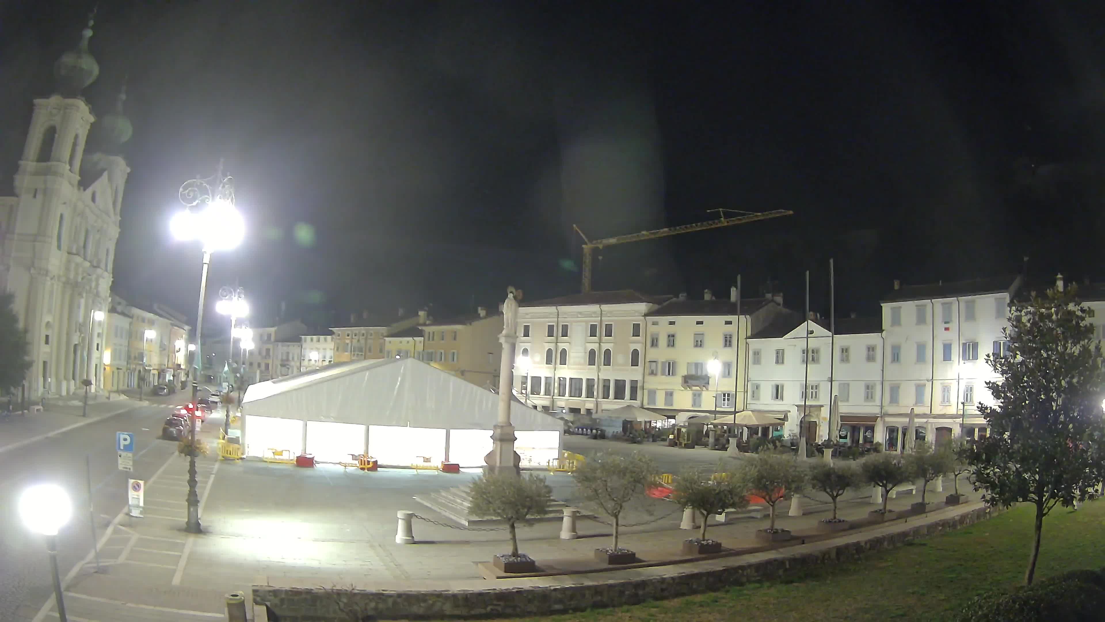 Webcam Gorizia Vittoria square – Cathedral of st. Ignazio