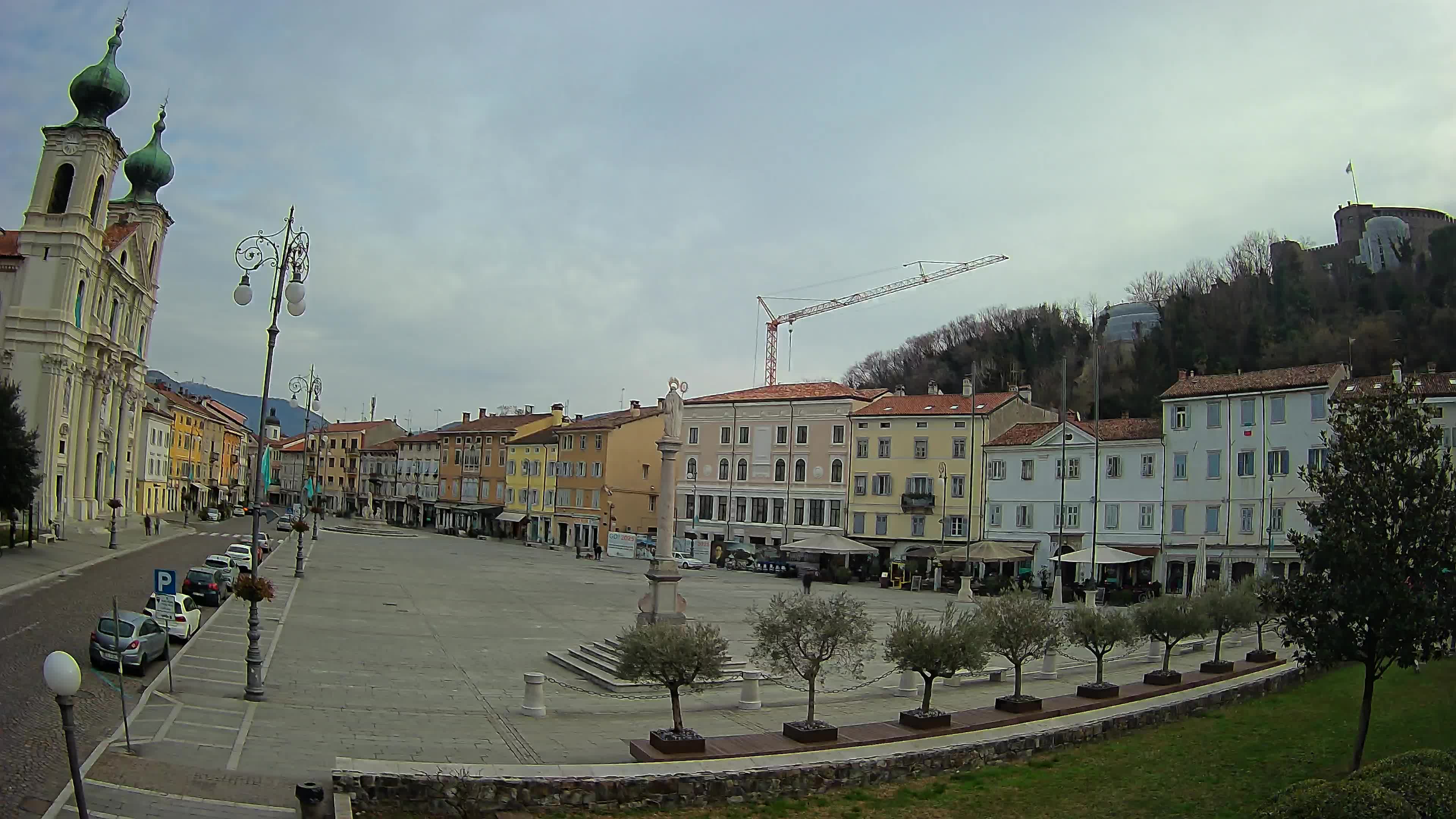 Webcam Gorizia Vittoria square – Cathedral of st. Ignazio