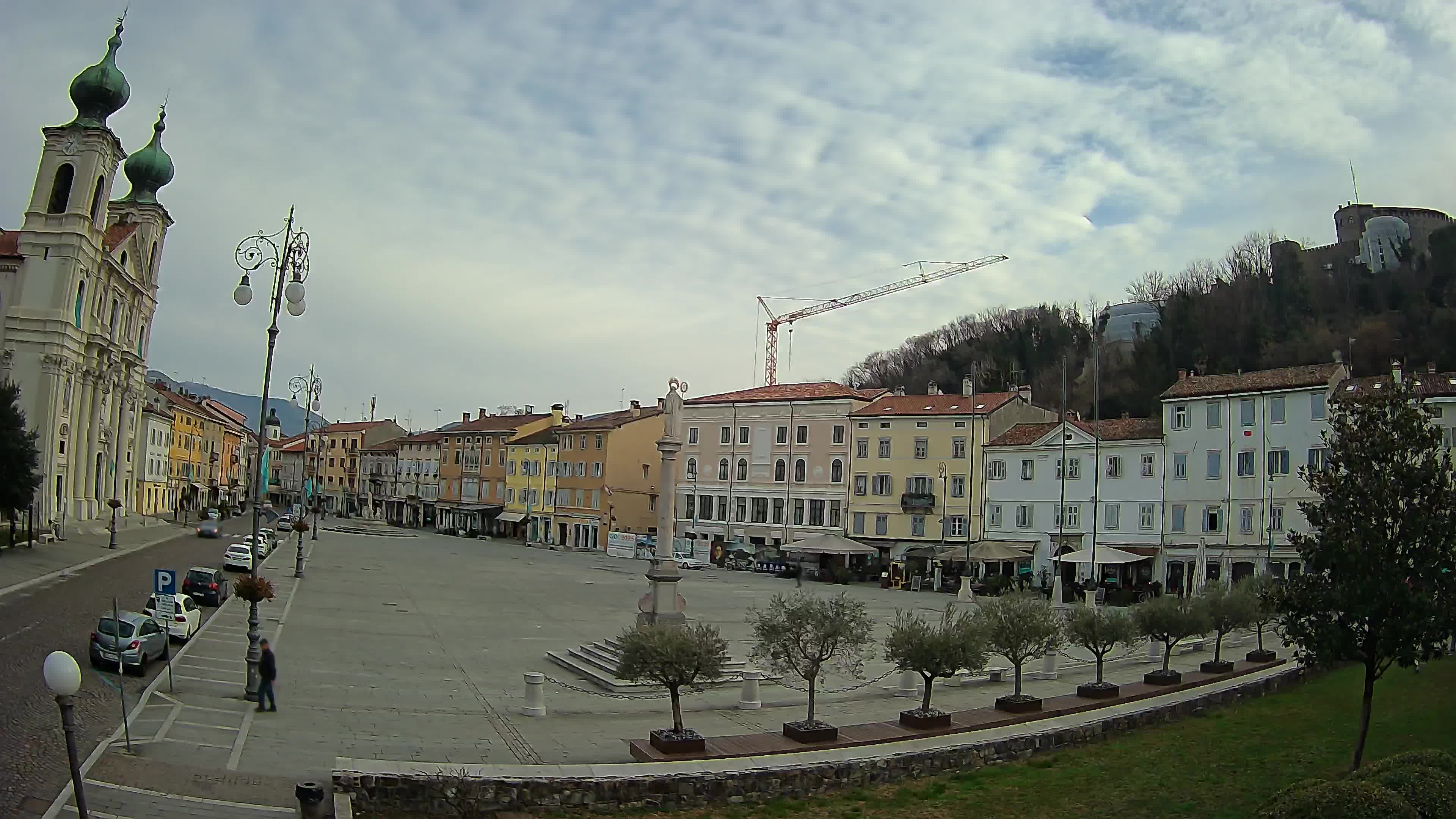 Gorizia – Place Vittoria – Cathédrale st. Ignazio