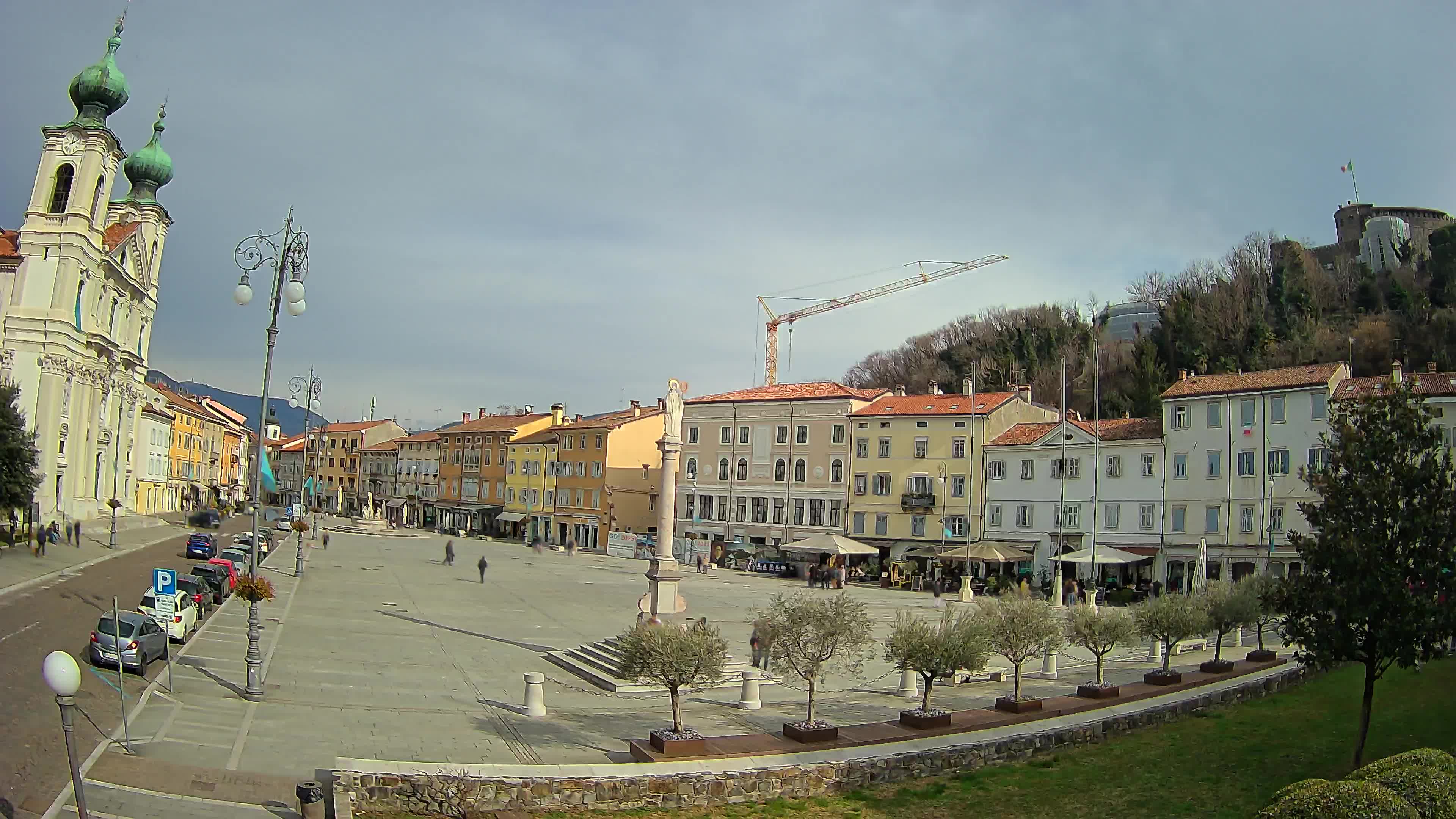 Gorizia – Place Vittoria – Cathédrale st. Ignazio