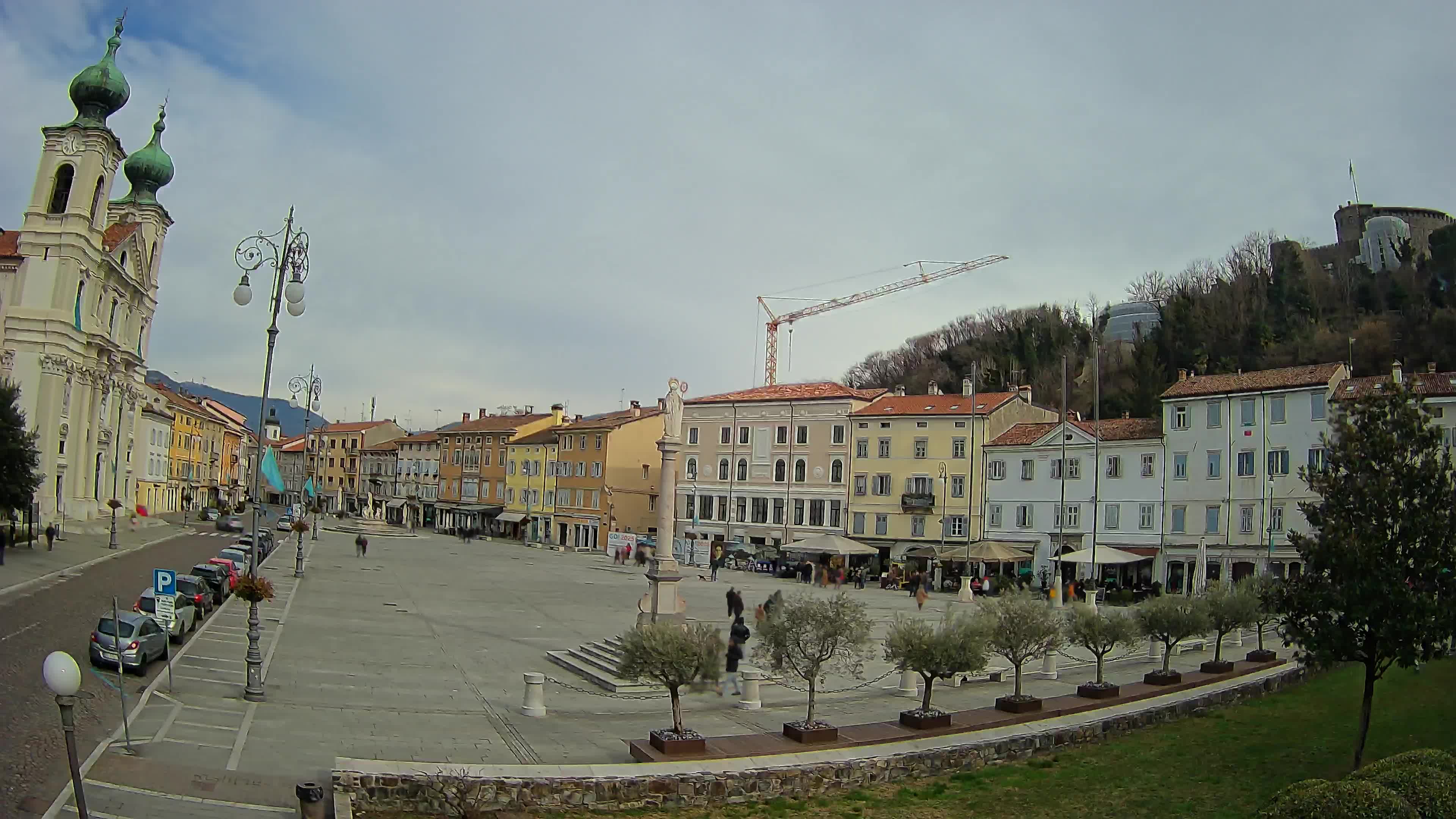 Gorizia – Place Vittoria – Cathédrale st. Ignazio