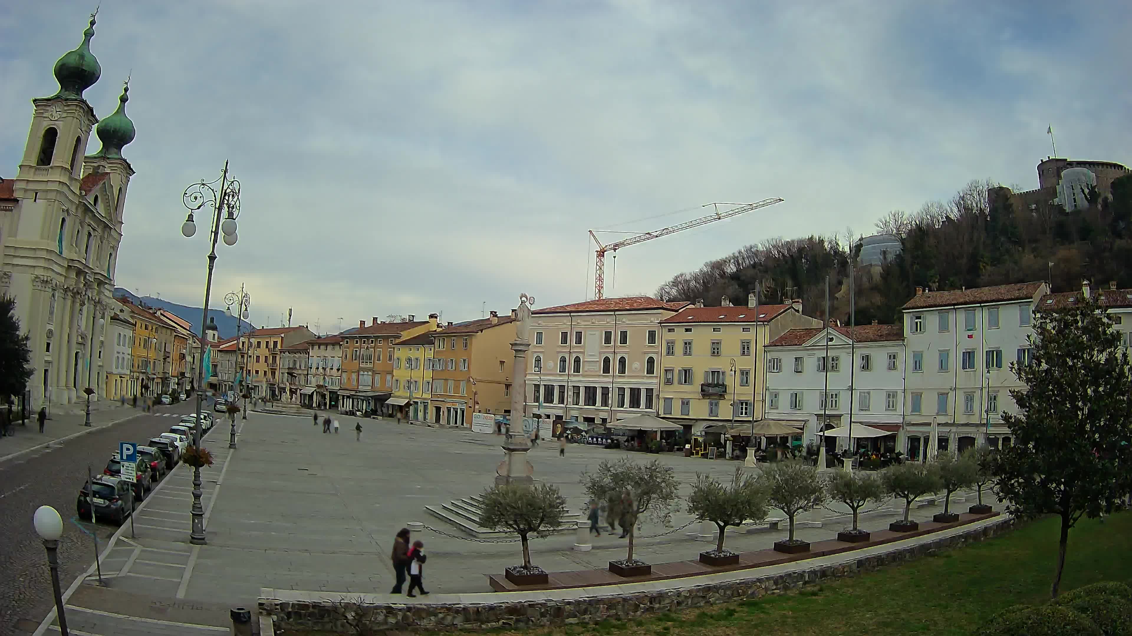 Gorizia – Plaza Vittoria – Catedral de San Pedro. Ignacio