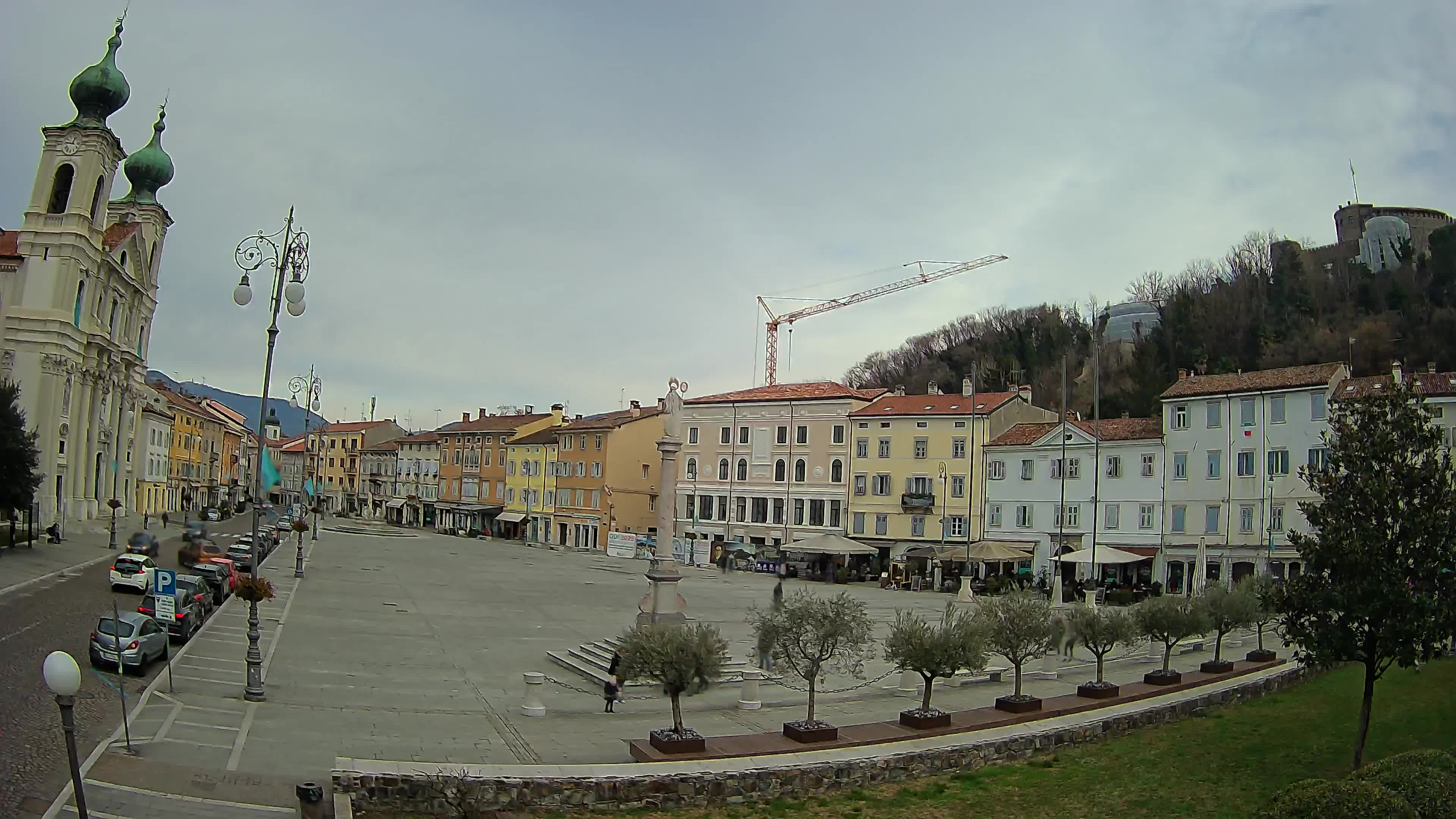 Gorizia – Place Vittoria – Cathédrale st. Ignazio