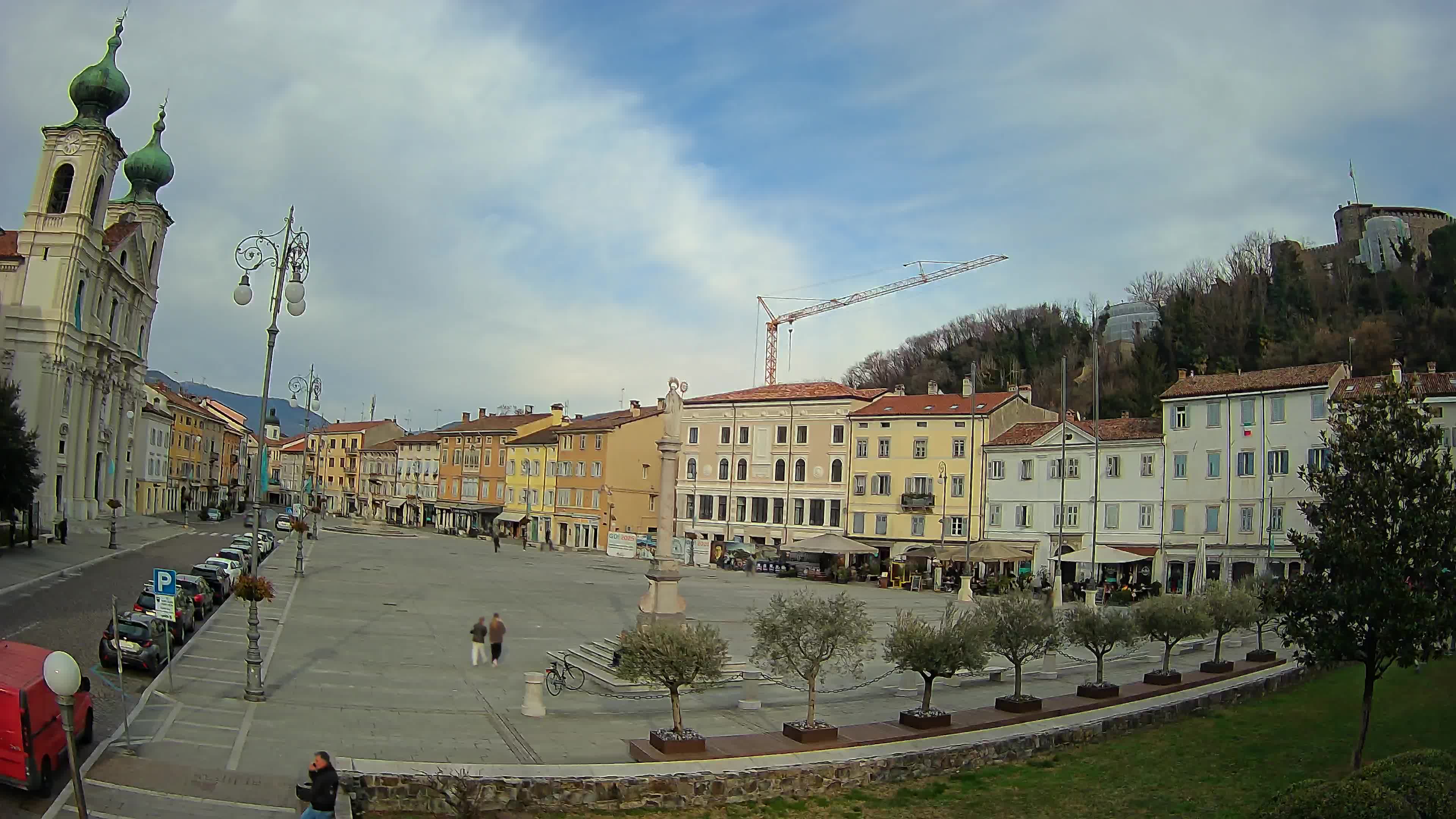 Gorizia – Place Vittoria – Cathédrale st. Ignazio