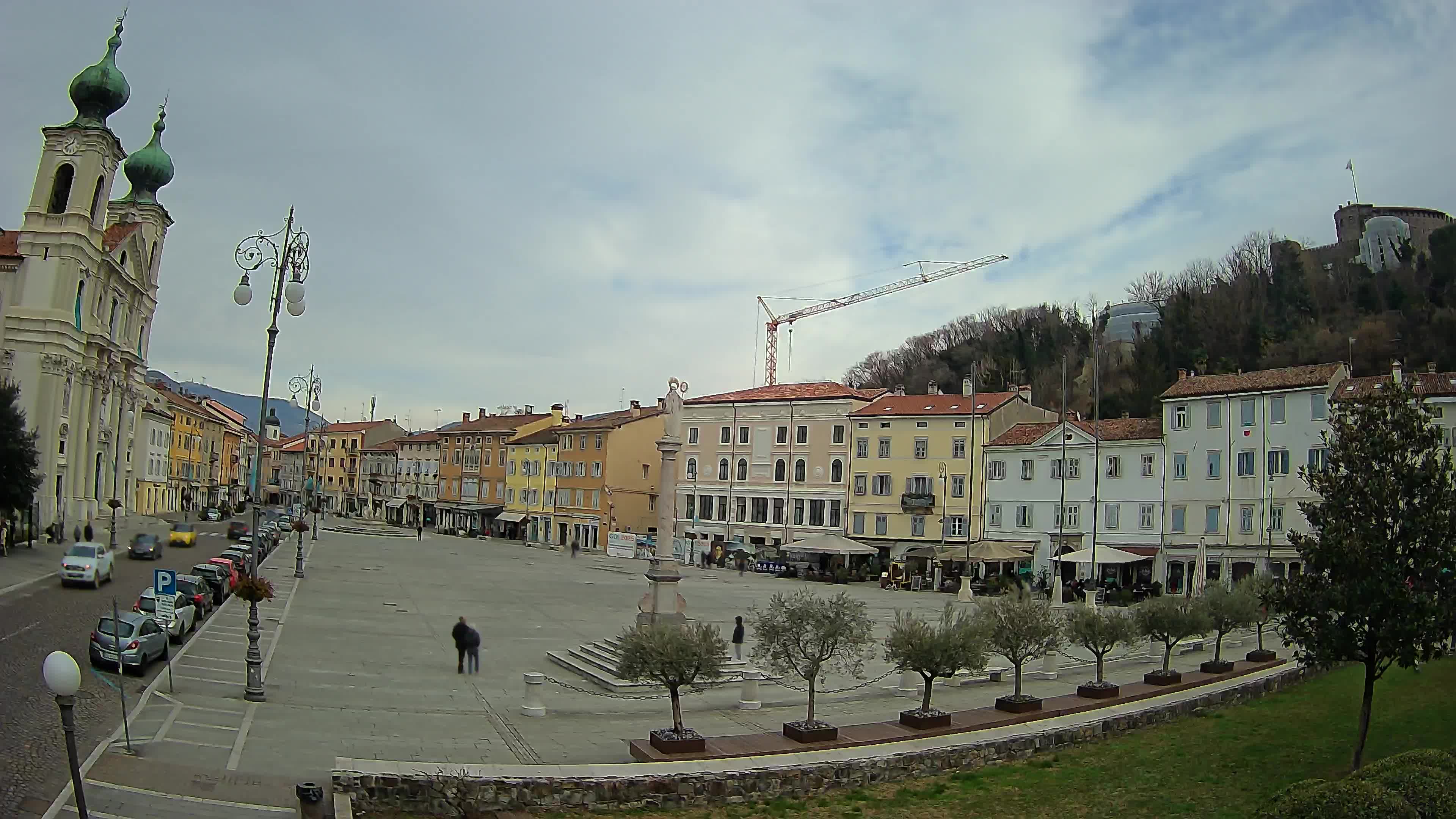 Gorizia – Place Vittoria – Cathédrale st. Ignazio