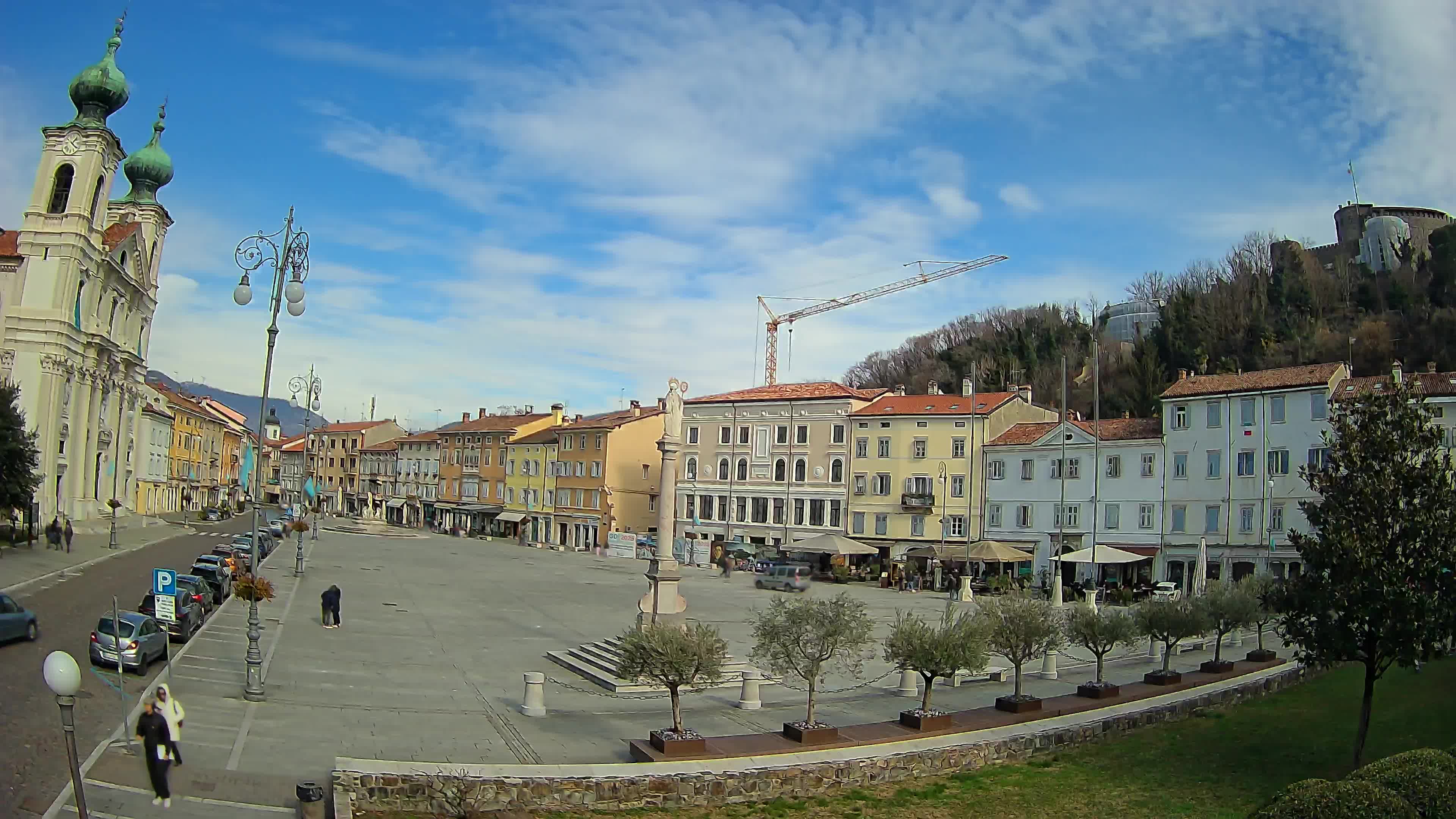 Gorizia – Place Vittoria – Cathédrale st. Ignazio