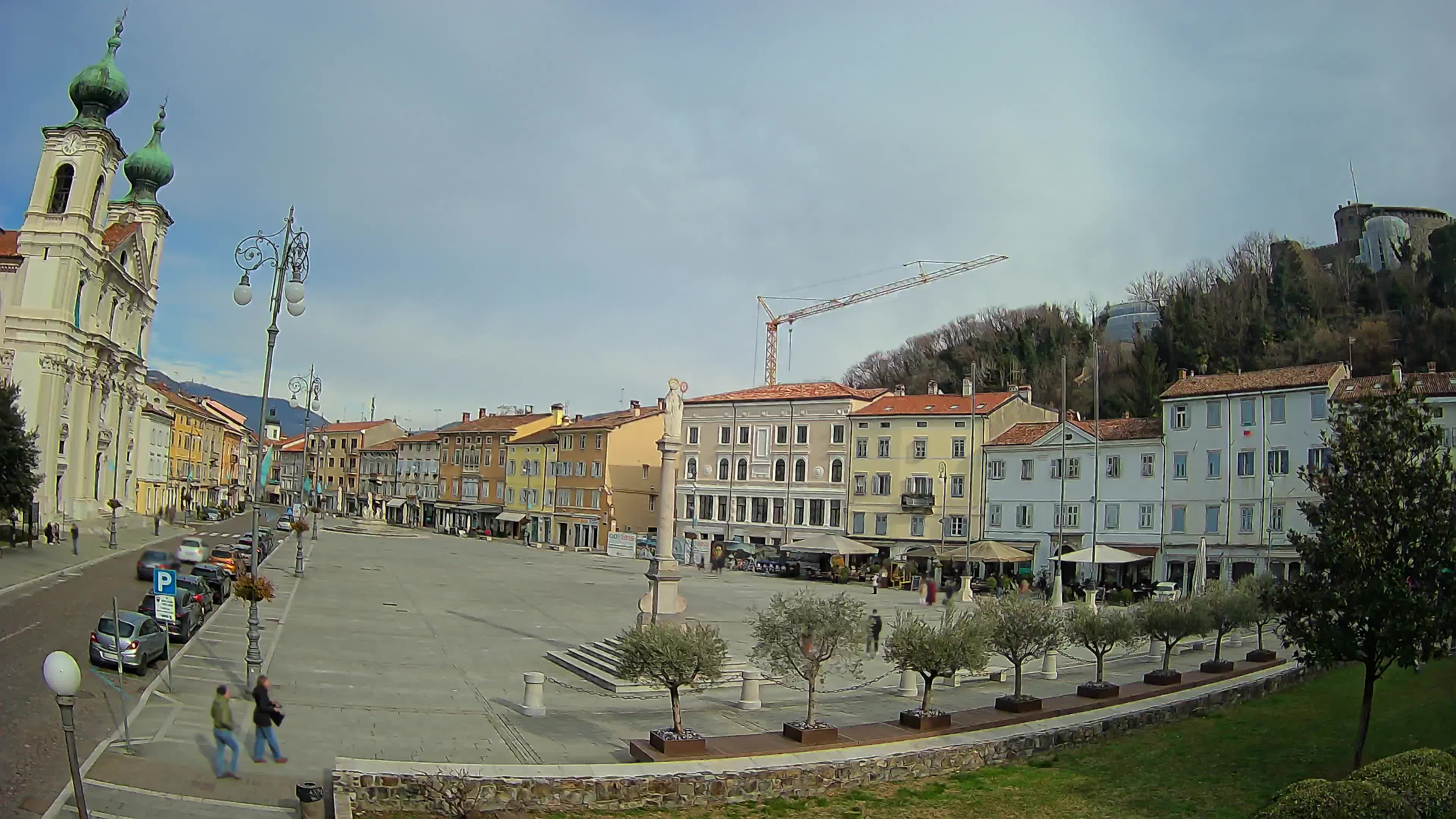 Gorizia – Place Vittoria – Cathédrale st. Ignazio