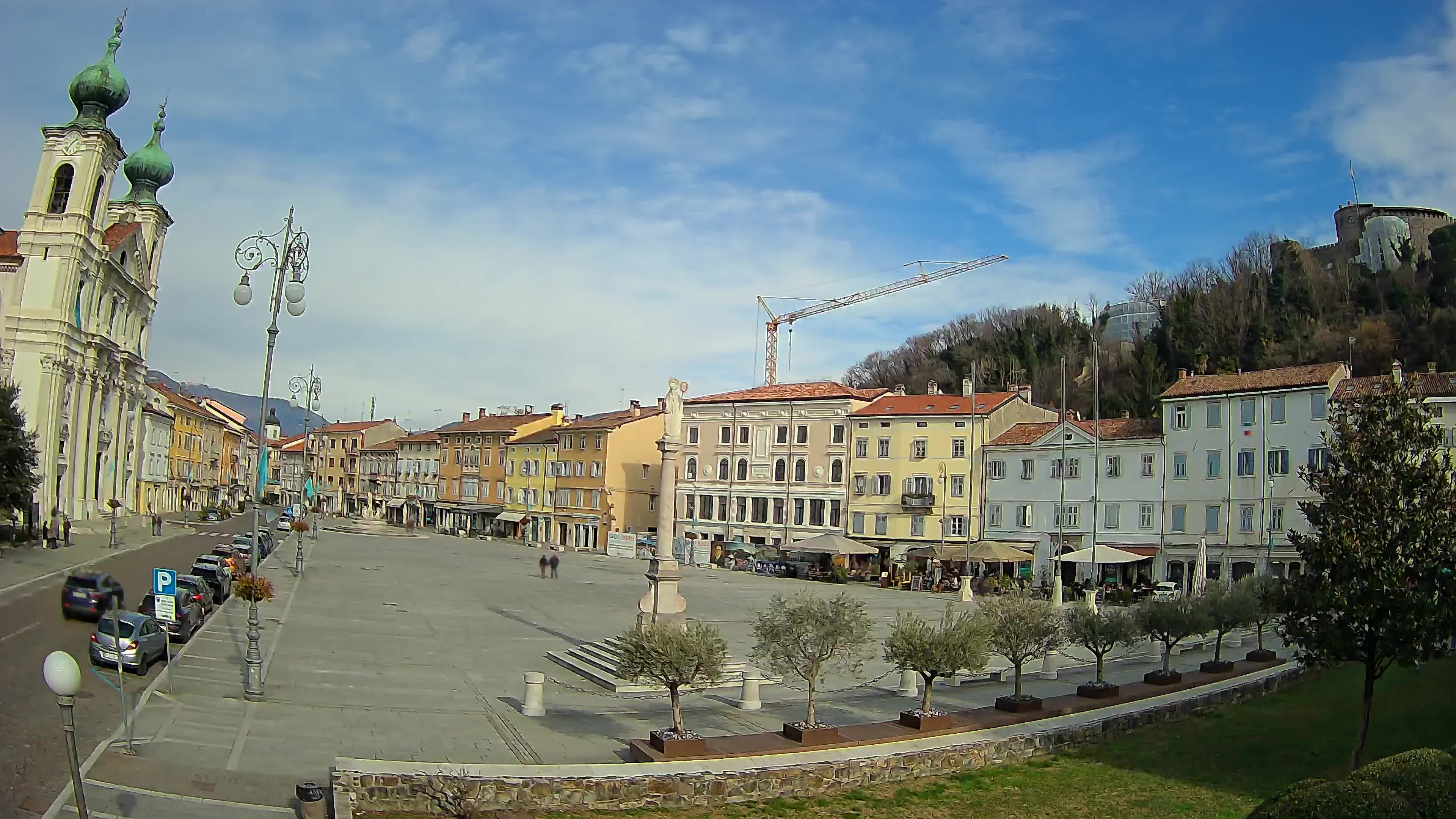 Webcam Gorizia Vittoria square – Cathedral of st. Ignazio