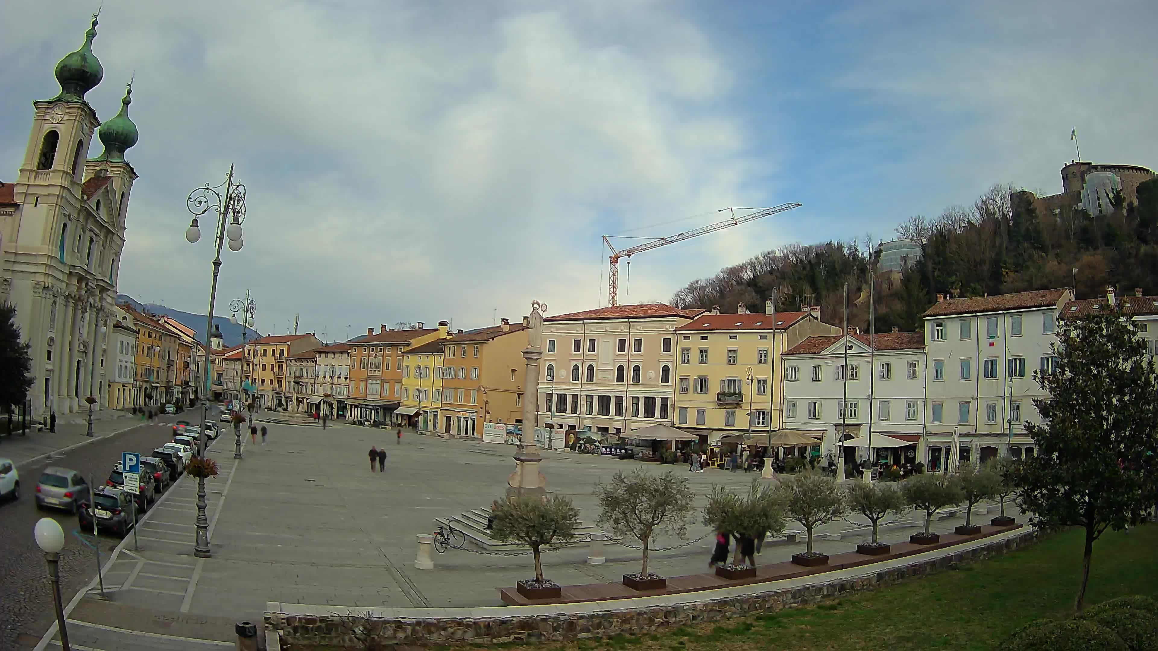 Webcam Gorizia Vittoria square – Cathedral of st. Ignazio