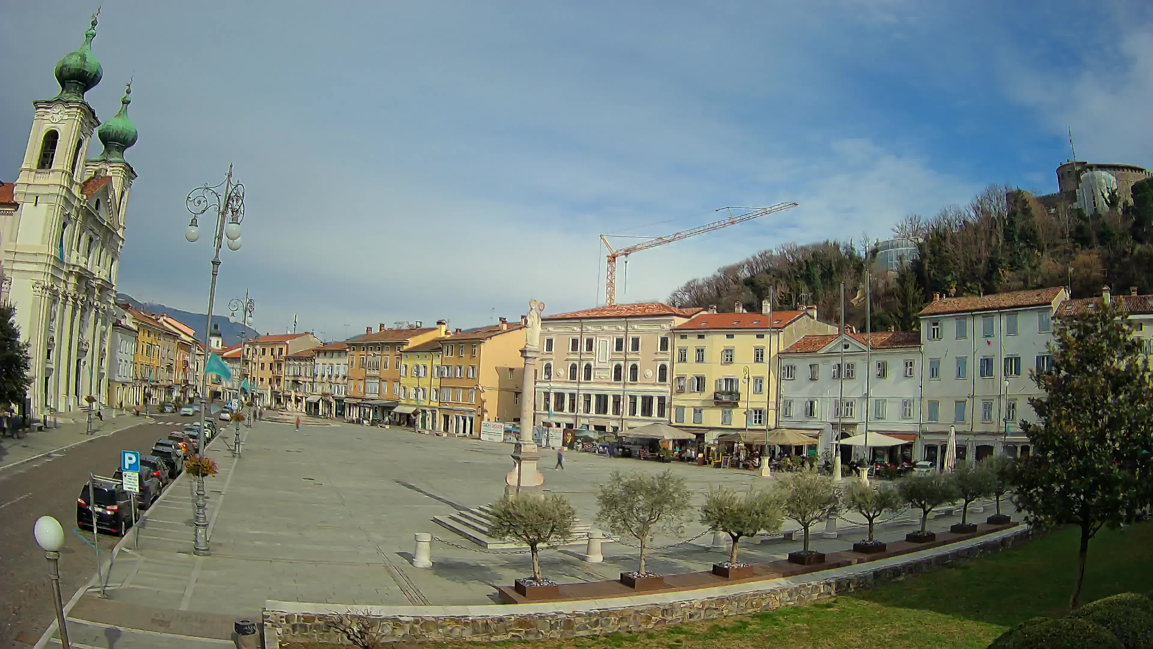 Gorizia – Plaza Vittoria – Catedral de San Pedro. Ignacio