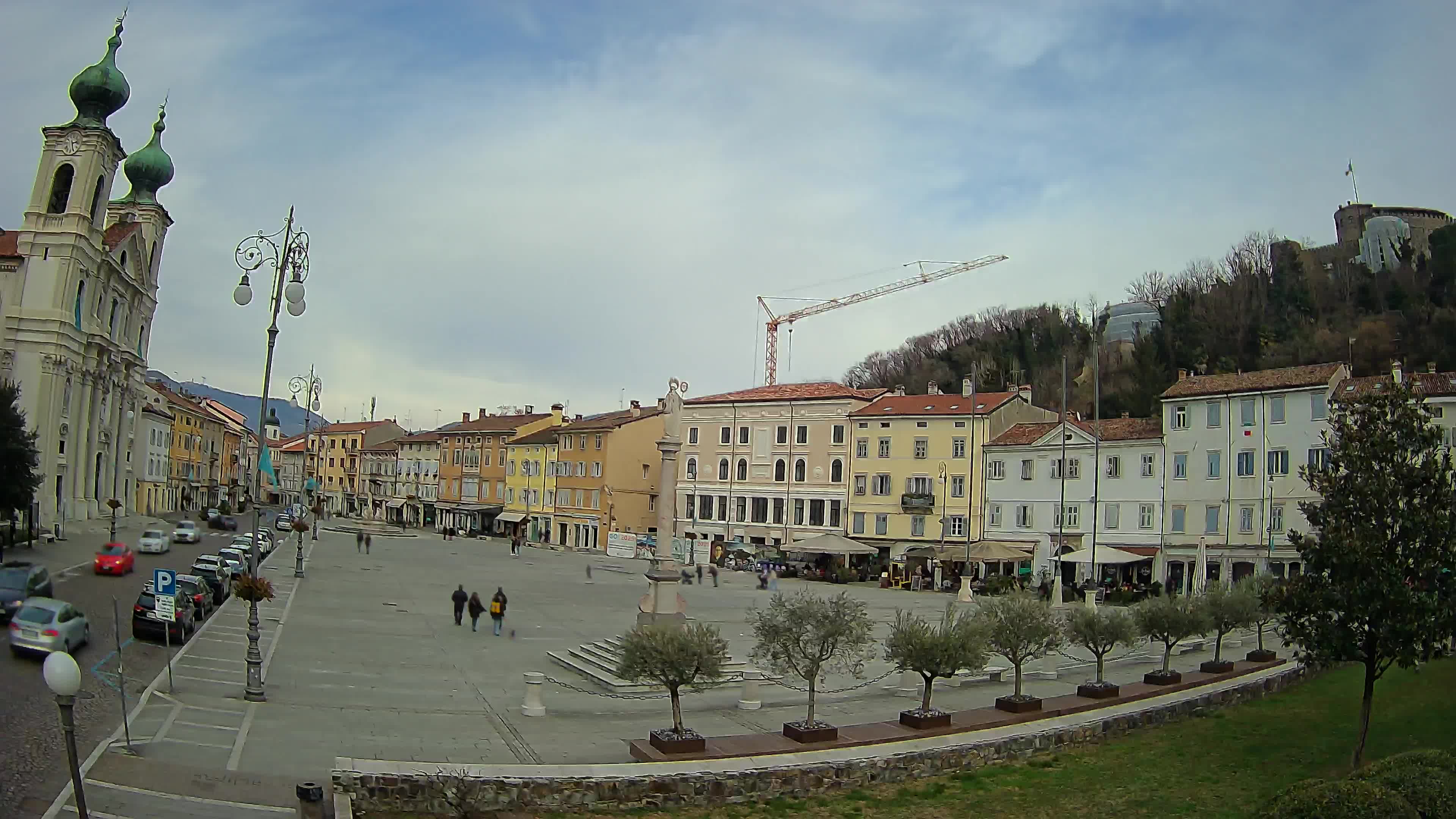 Gorizia – Plaza Vittoria – Catedral de San Pedro. Ignacio