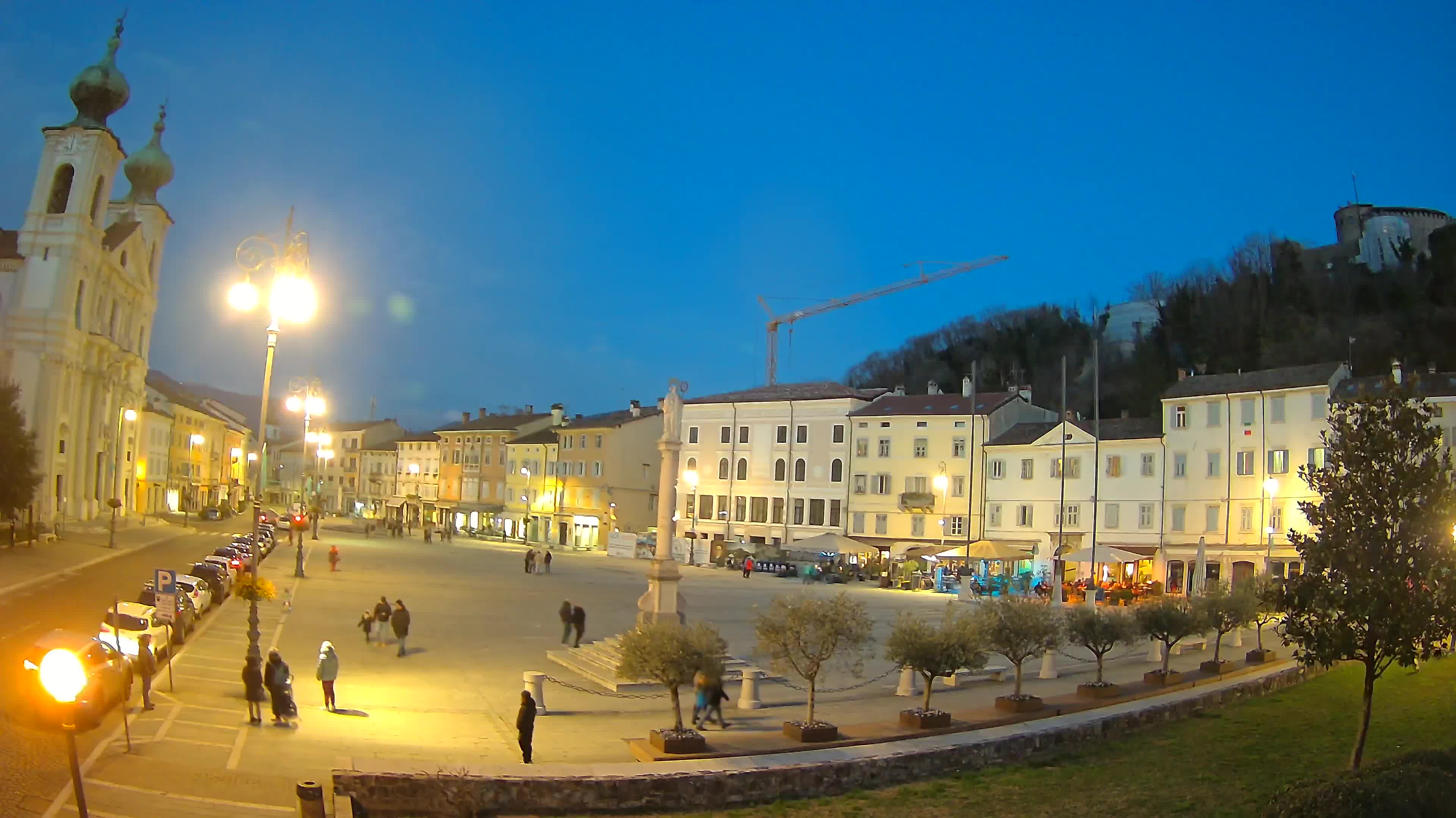 Gorizia – Place Vittoria – Cathédrale st. Ignazio