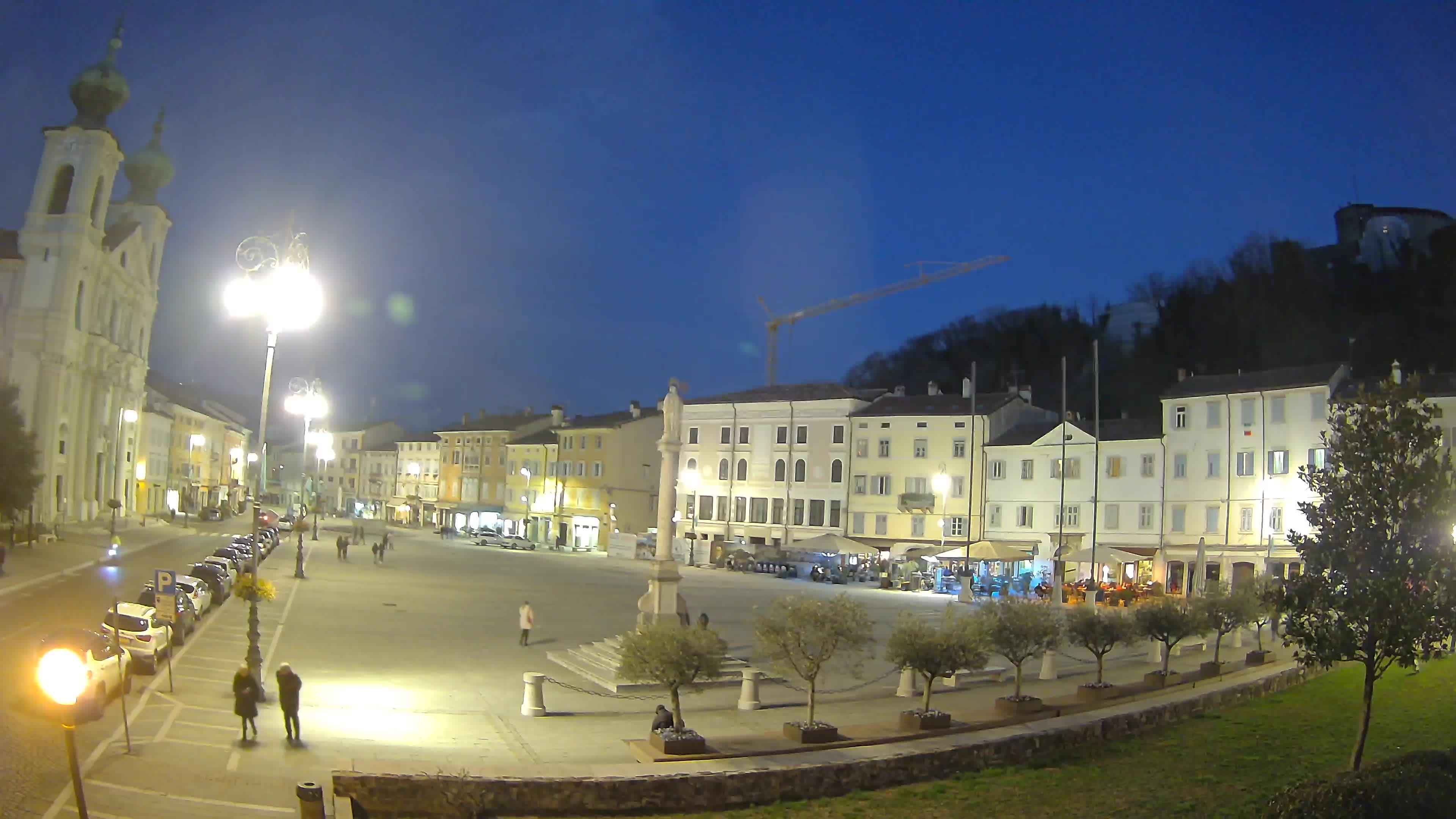 Gorizia – Plaza Vittoria – Catedral de San Pedro. Ignacio