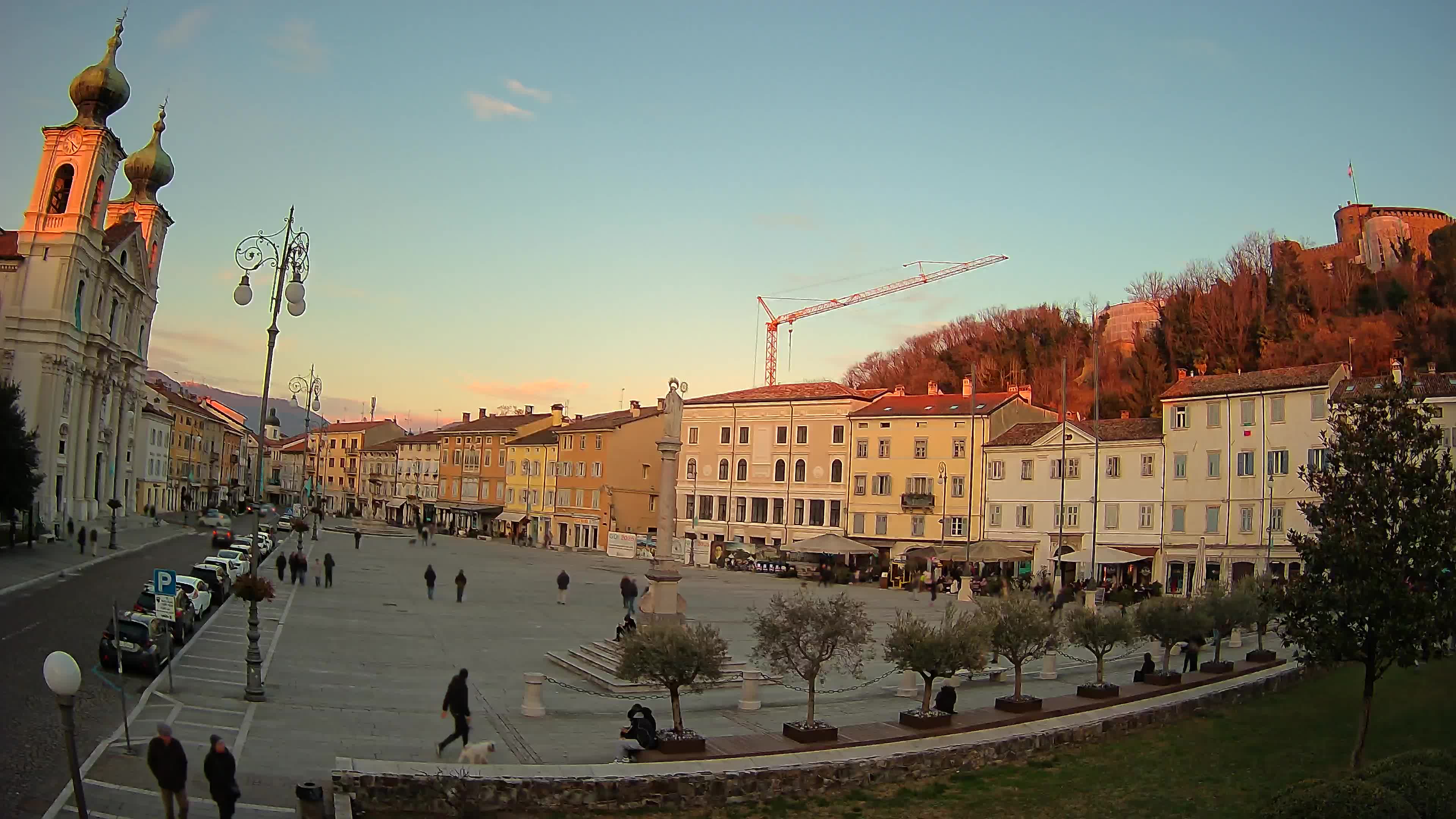 Gorizia – Place Vittoria – Cathédrale st. Ignazio