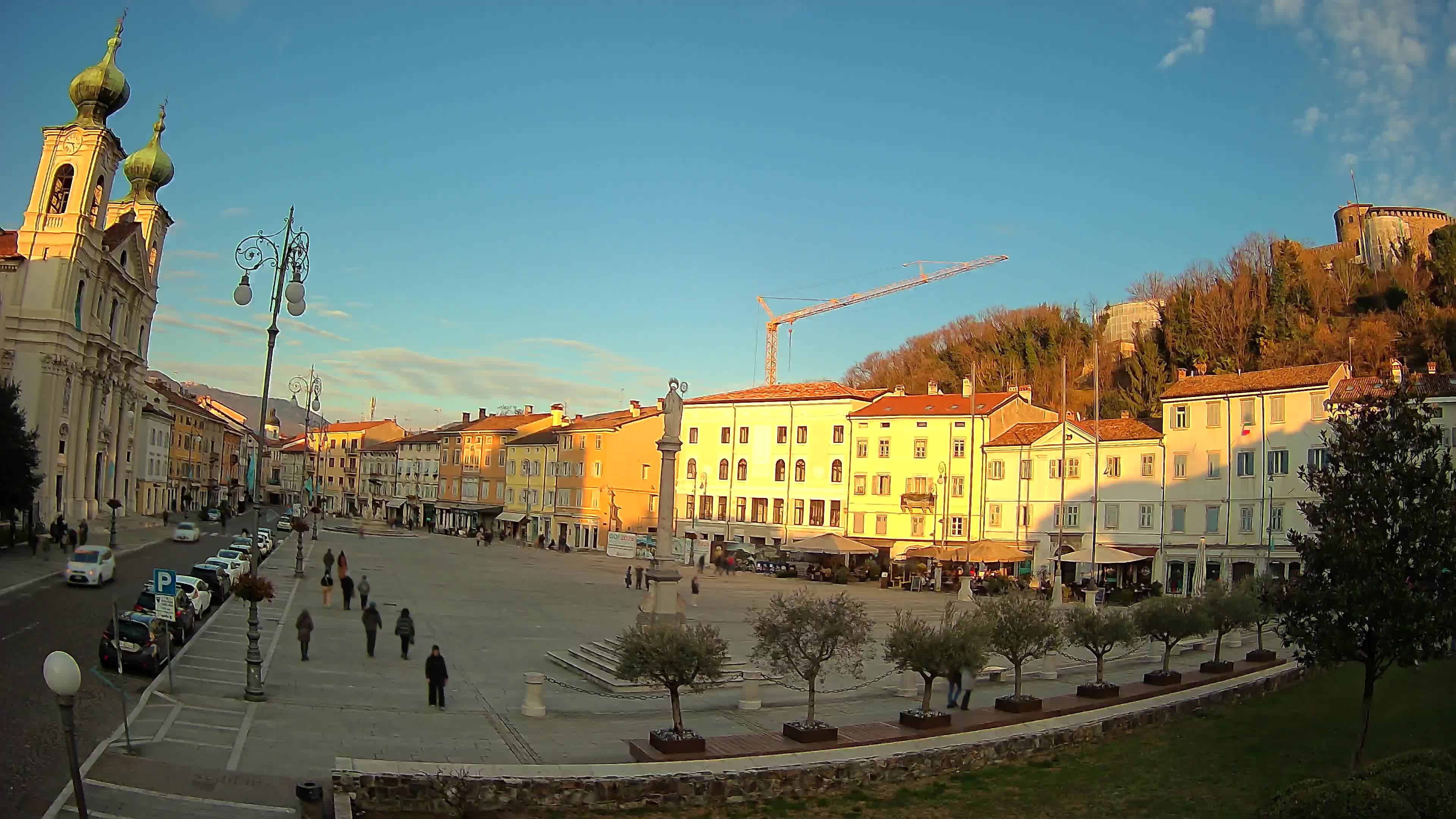 Gorizia – Plaza Vittoria – Catedral de San Pedro. Ignacio