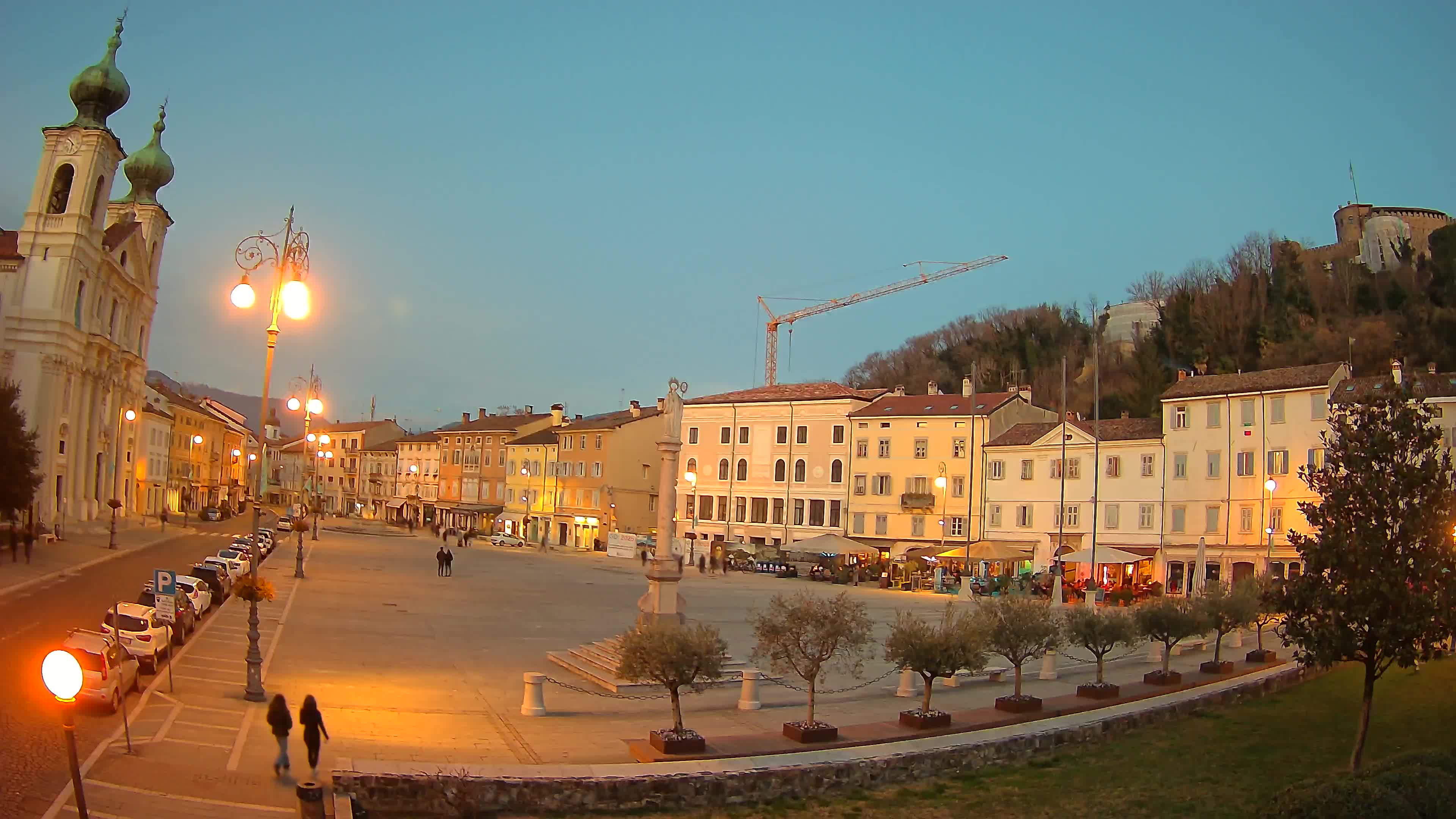 Webcam Gorizia Vittoria square – Cathedral of st. Ignazio