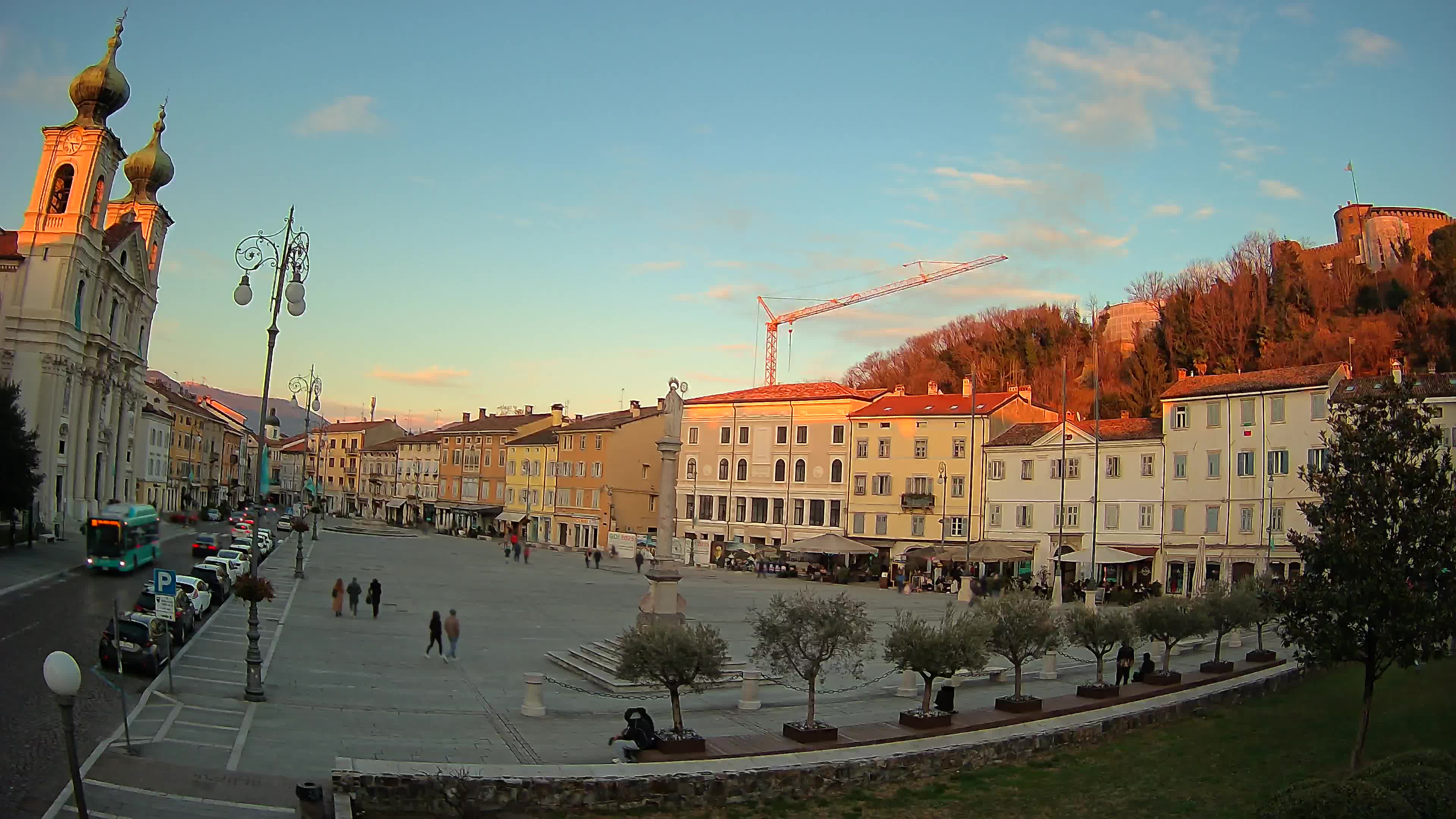 Gorizia – Place Vittoria – Cathédrale st. Ignazio