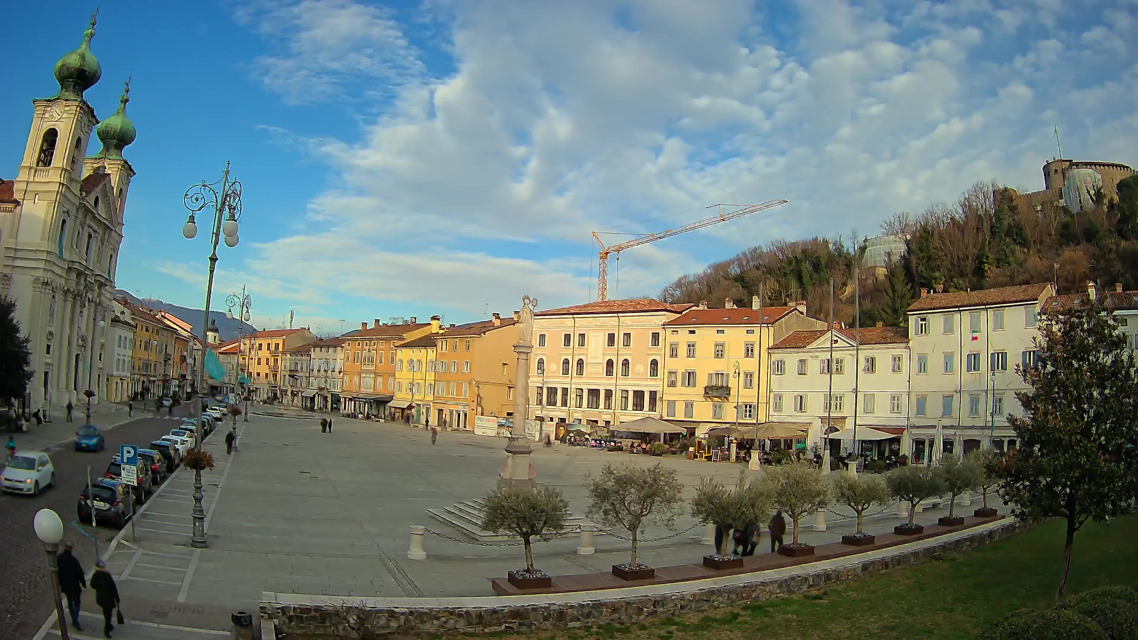 Gorizia – Place Vittoria – Cathédrale st. Ignazio