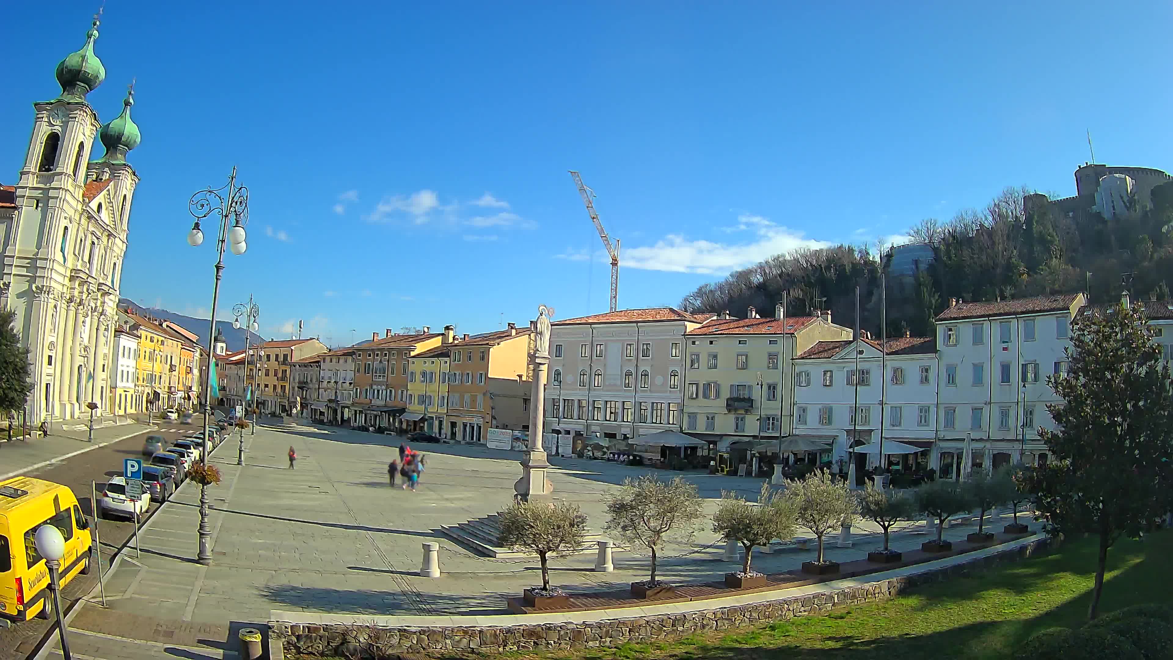 Webcam Gorizia Vittoria square – Cathedral of st. Ignazio