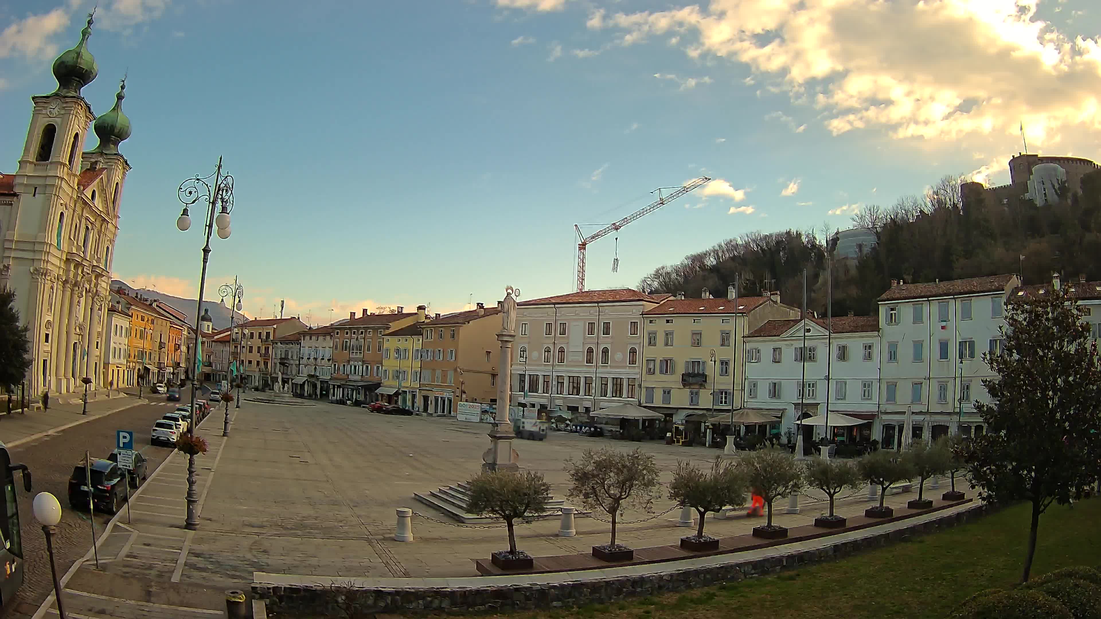 Webcam Gorizia Vittoria square – Cathedral of st. Ignazio