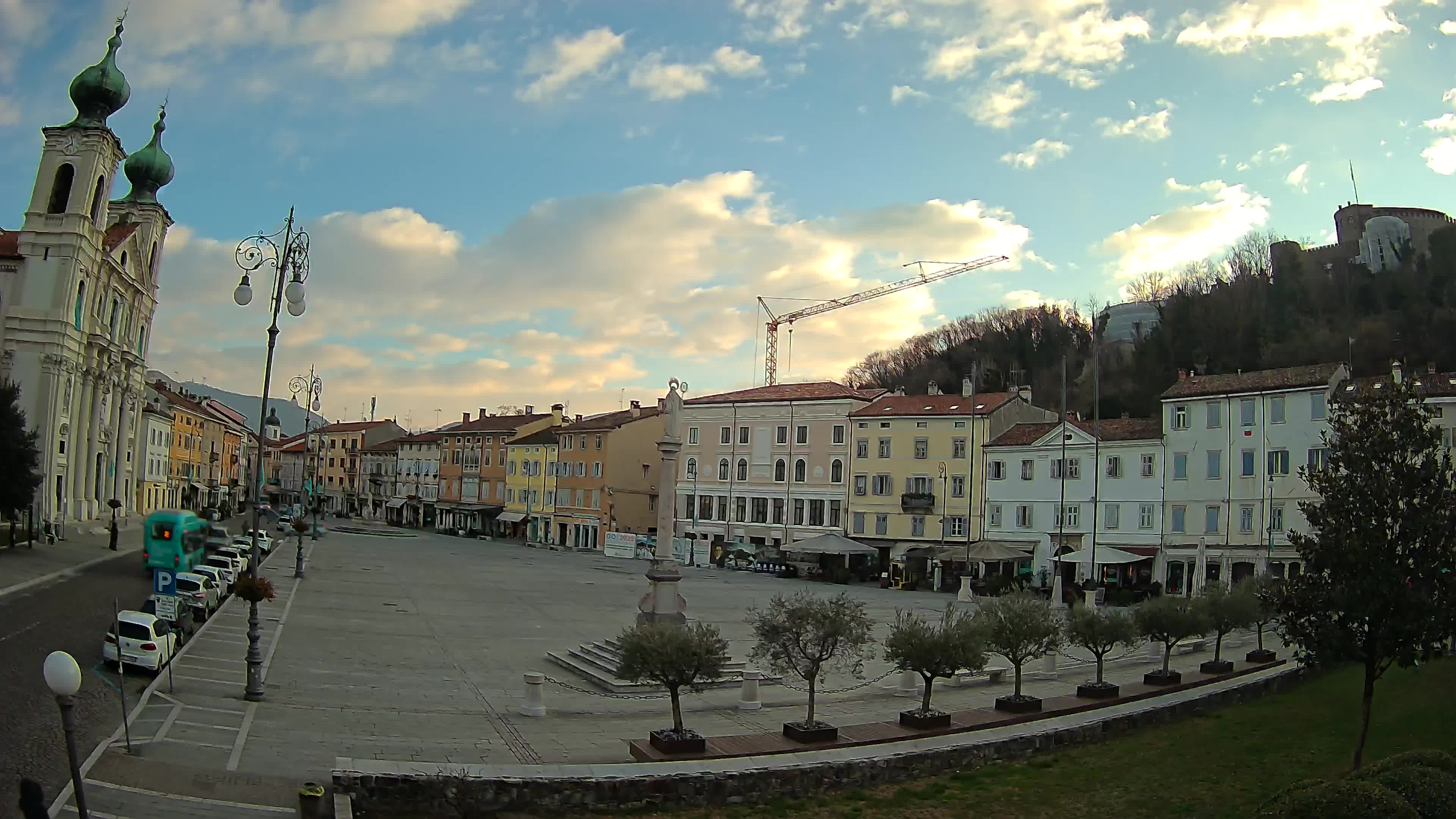 Gorizia – Place Vittoria – Cathédrale st. Ignazio