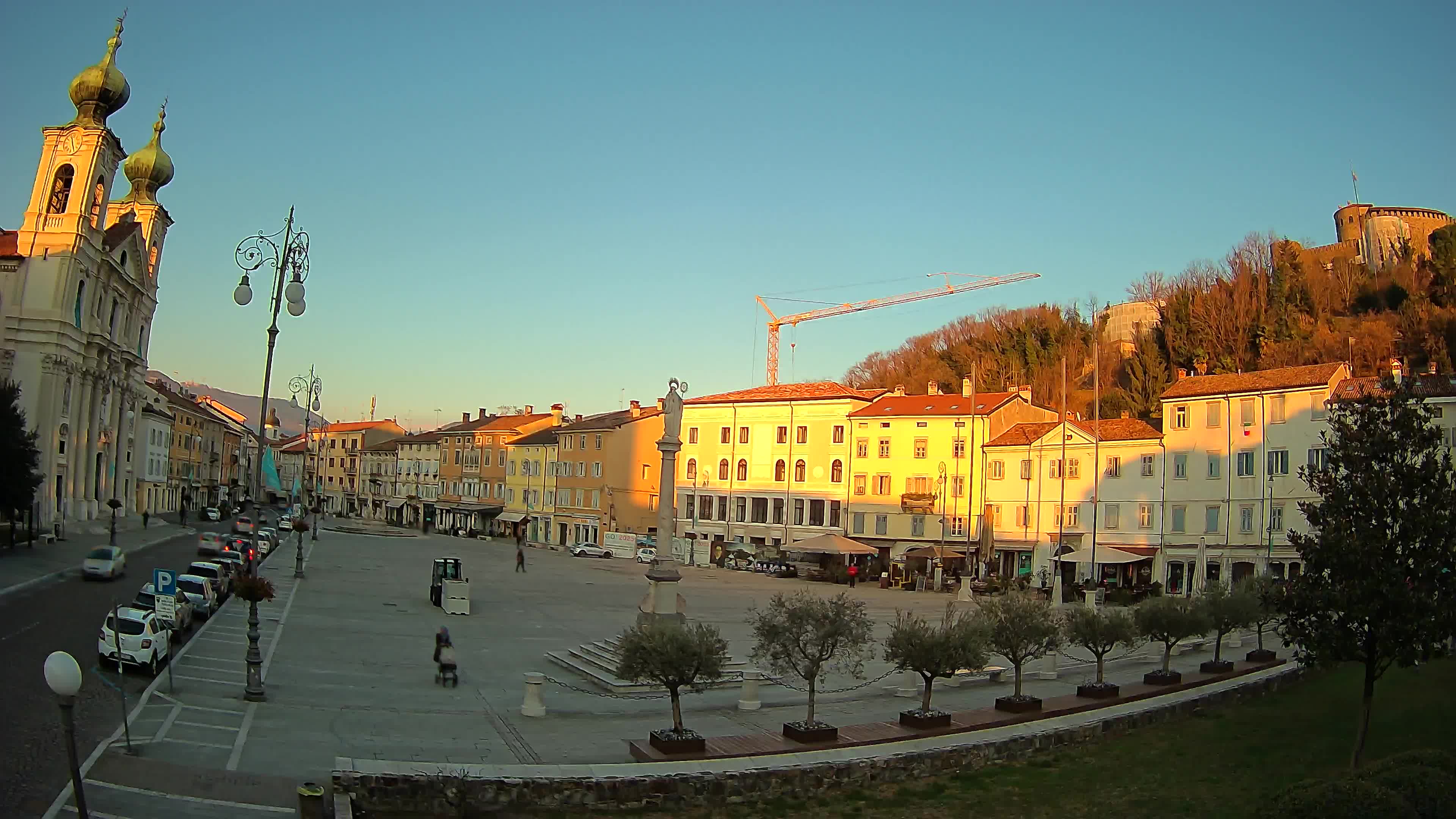 Webcam Gorizia Vittoria square – Cathedral of st. Ignazio