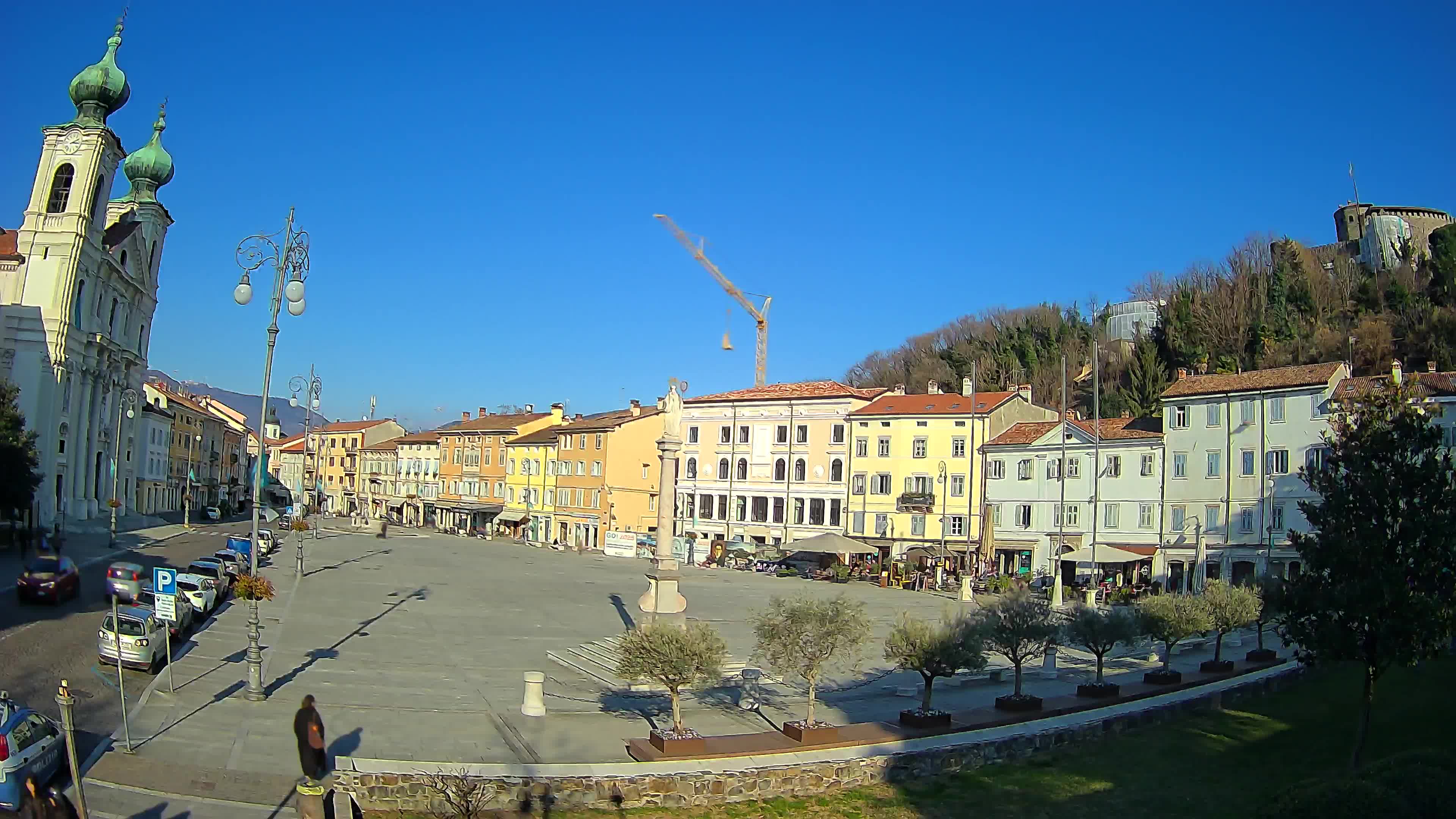 Webcam Gorizia Vittoria square – Cathedral of st. Ignazio