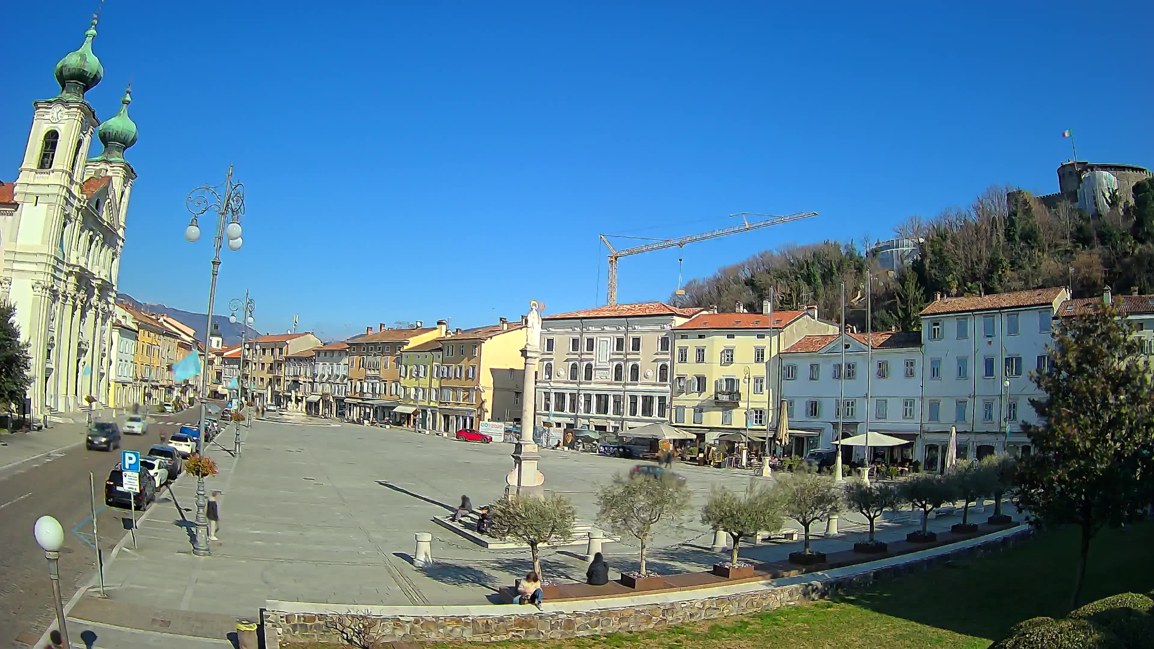 Gorizia – Place Vittoria – Cathédrale st. Ignazio