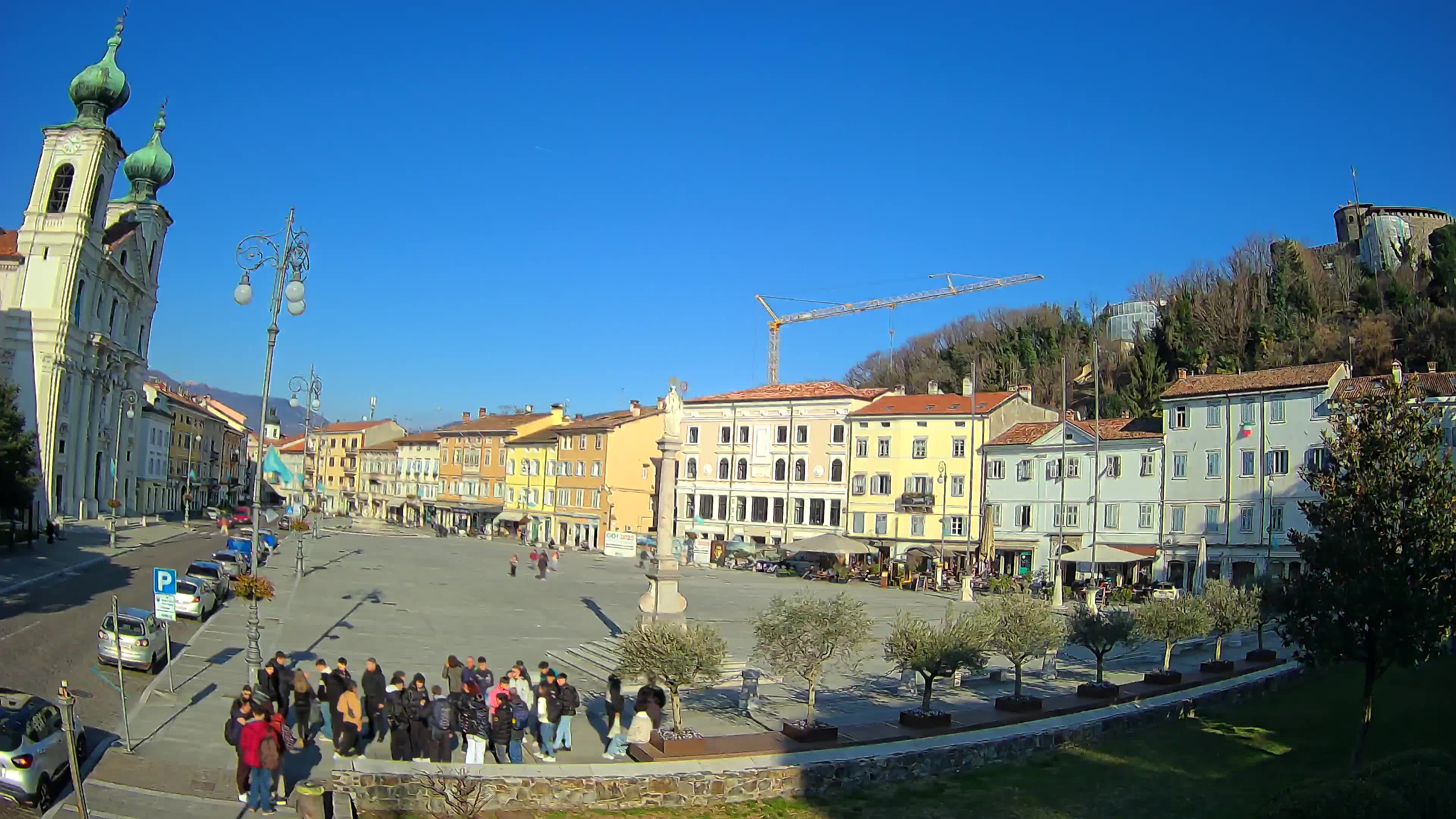 Gorizia – Plaza Vittoria – Catedral de San Pedro. Ignacio