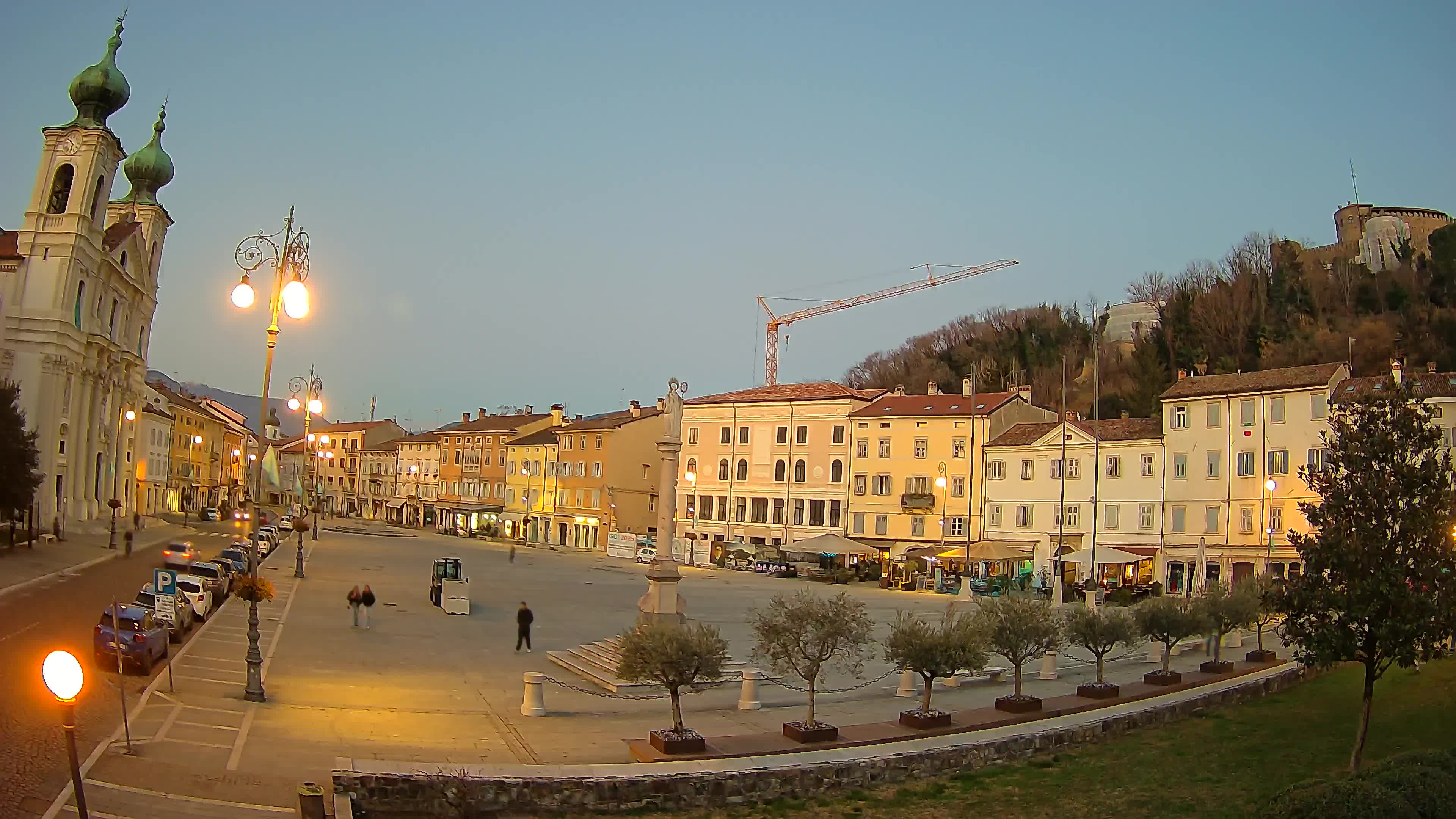 Gorizia – Plaza Vittoria – Catedral de San Pedro. Ignacio