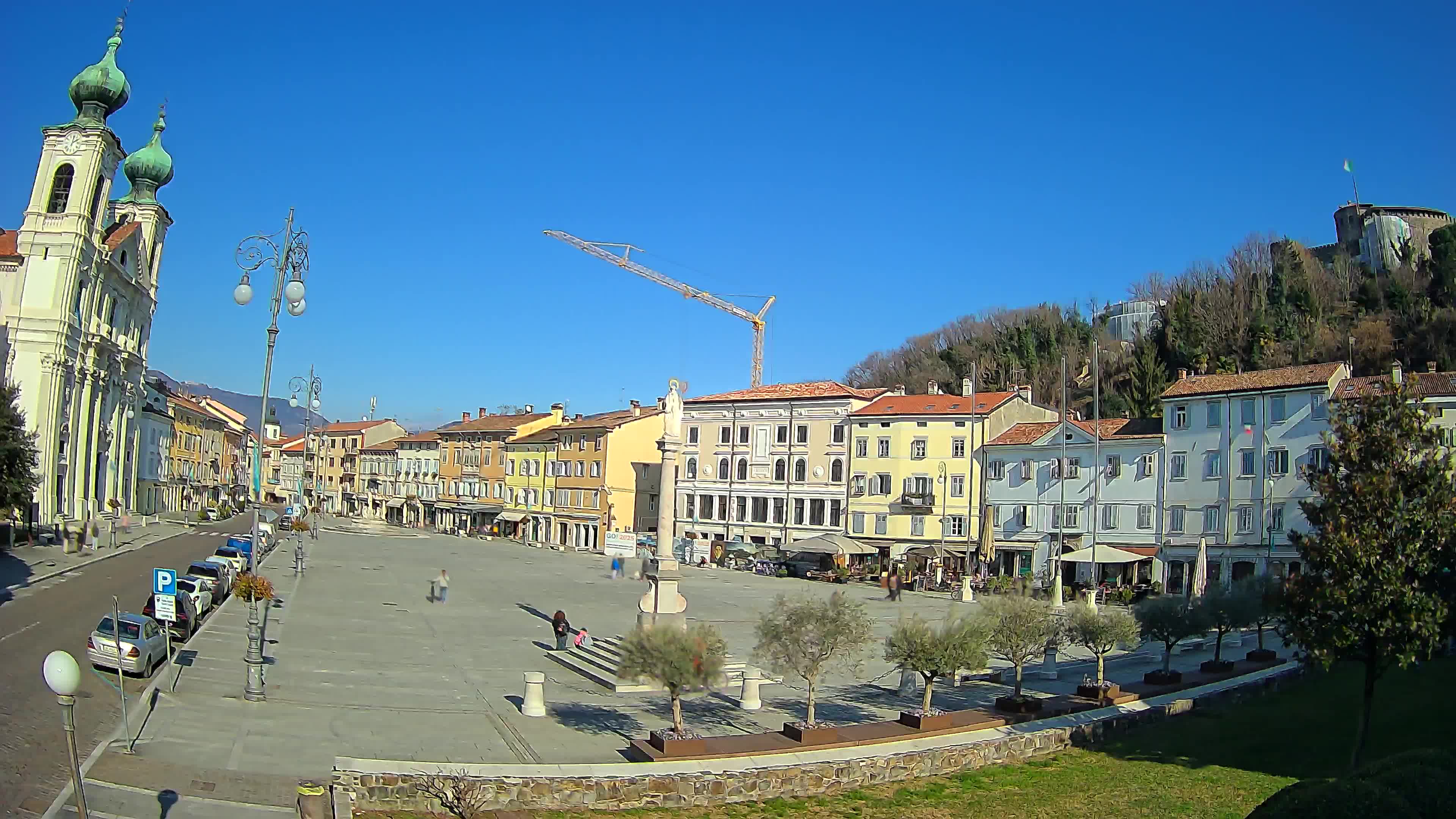 Gorizia – Place Vittoria – Cathédrale st. Ignazio