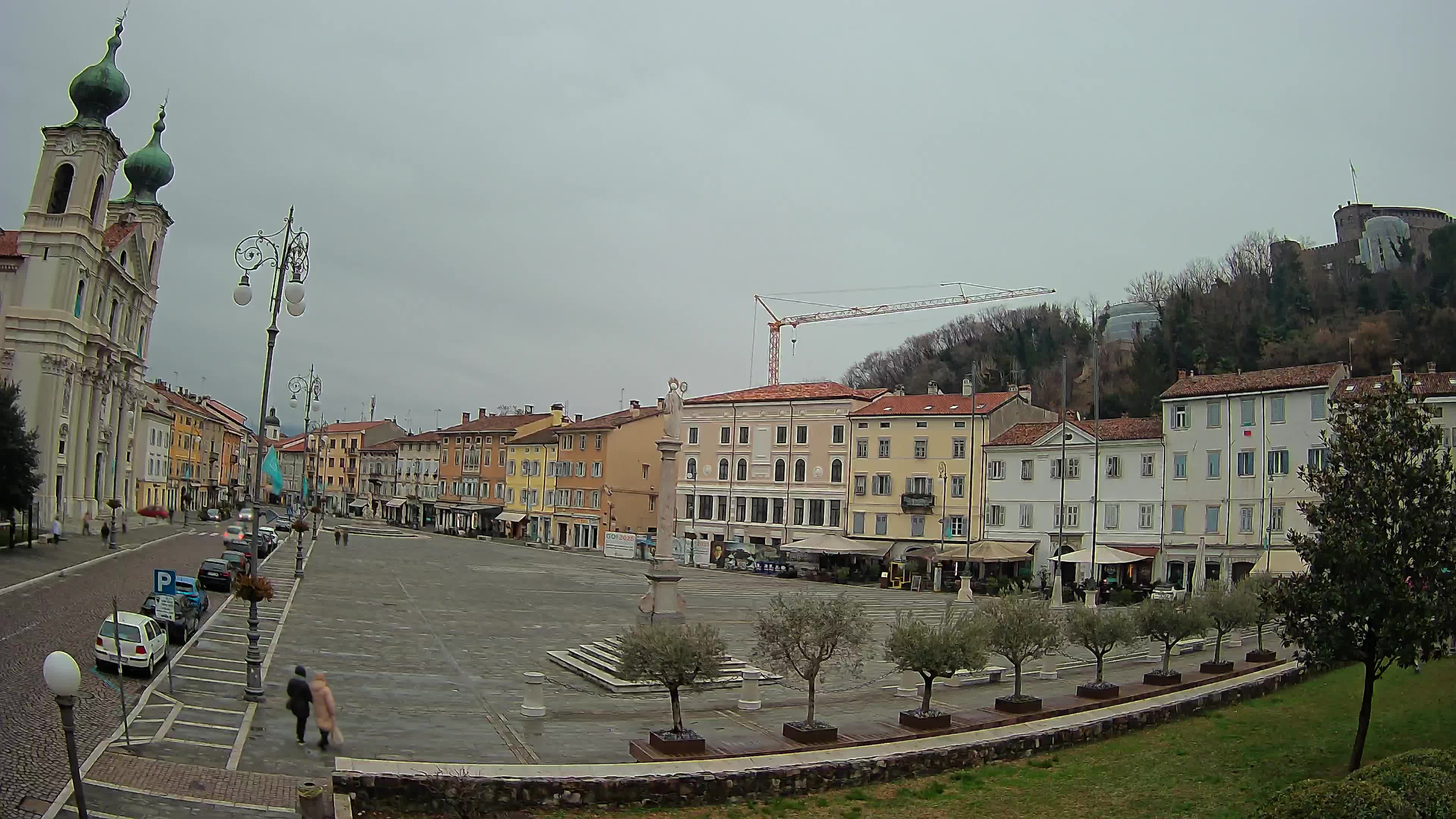 Webcam Gorizia Vittoria square – Cathedral of st. Ignazio