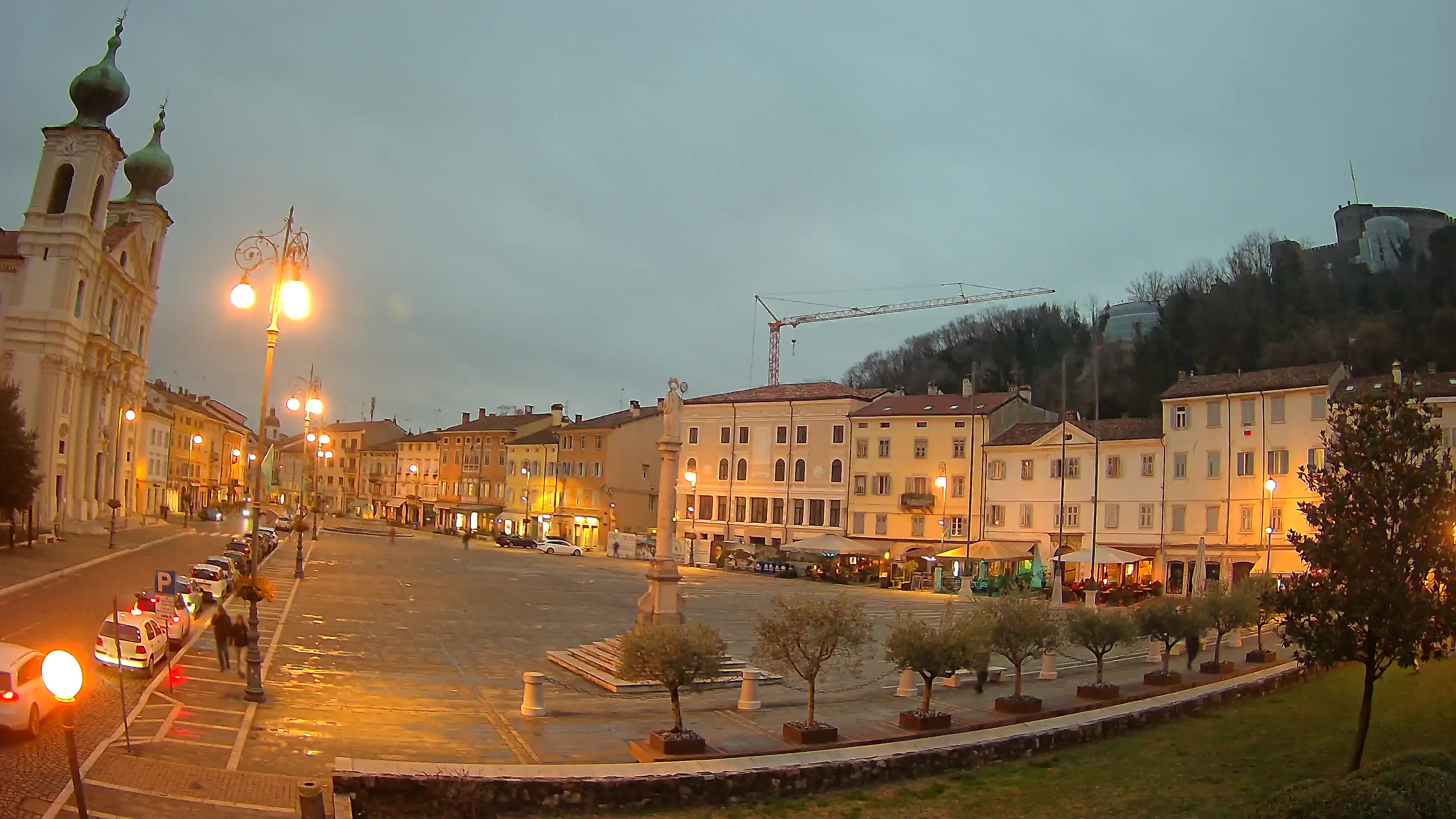 Webcam Gorizia Vittoria square – Cathedral of st. Ignazio