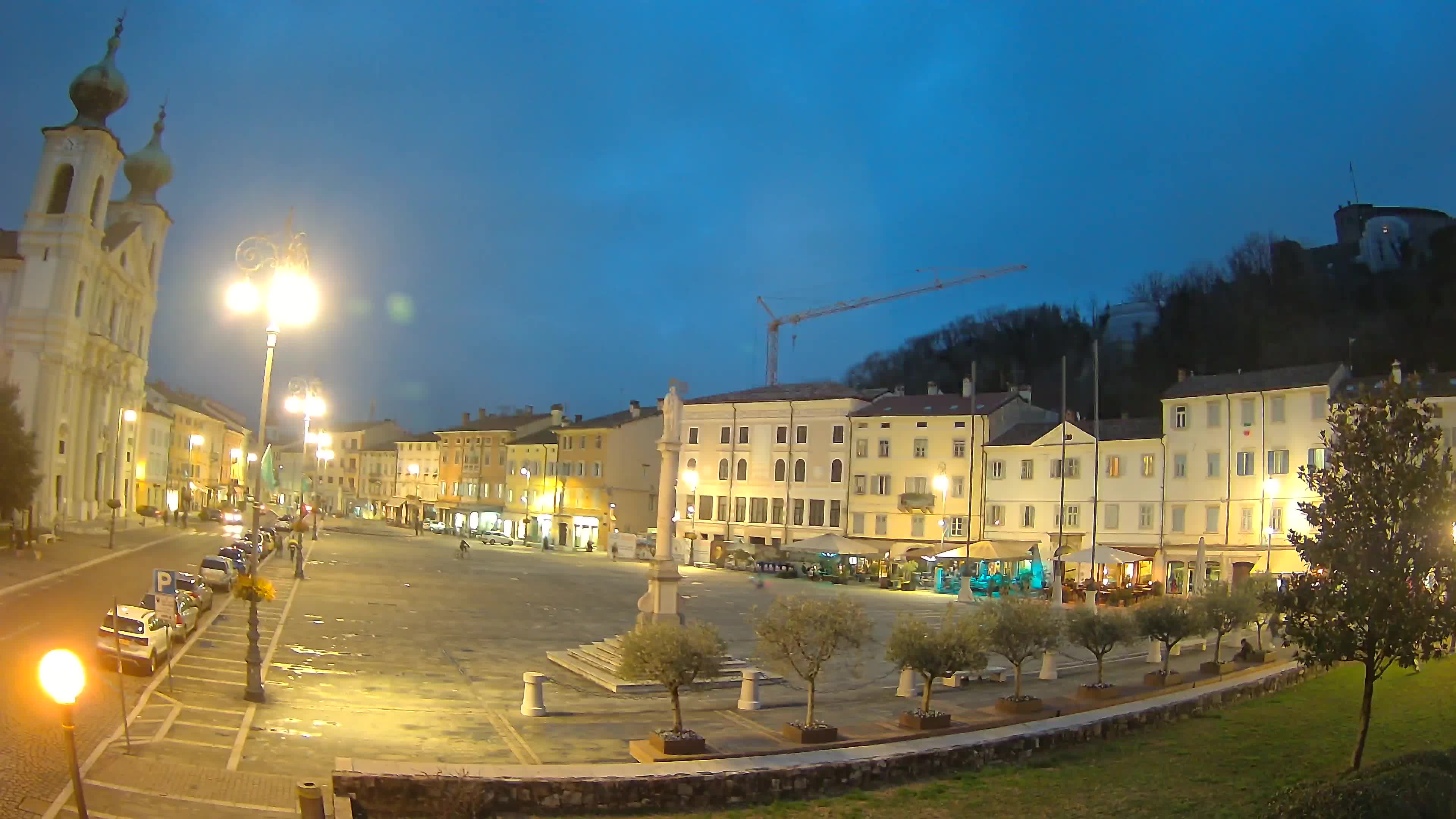 Webcam Gorizia Vittoria square – Cathedral of st. Ignazio